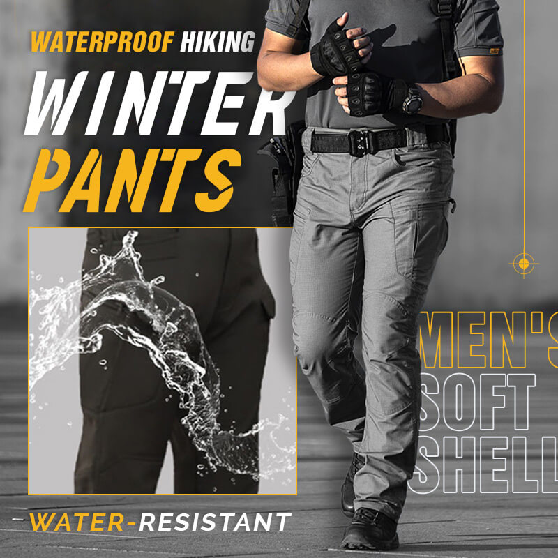 💥Last Day Sales - 50% OFF💥Men's Soft Shell Waterproof Tactical Pants