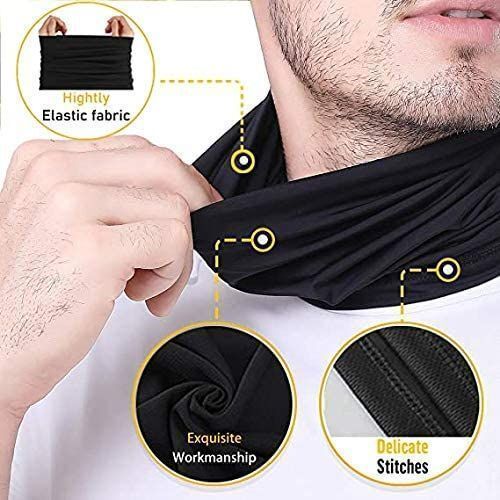 Elasticity UPF 50 Men and Women Half Face Cover