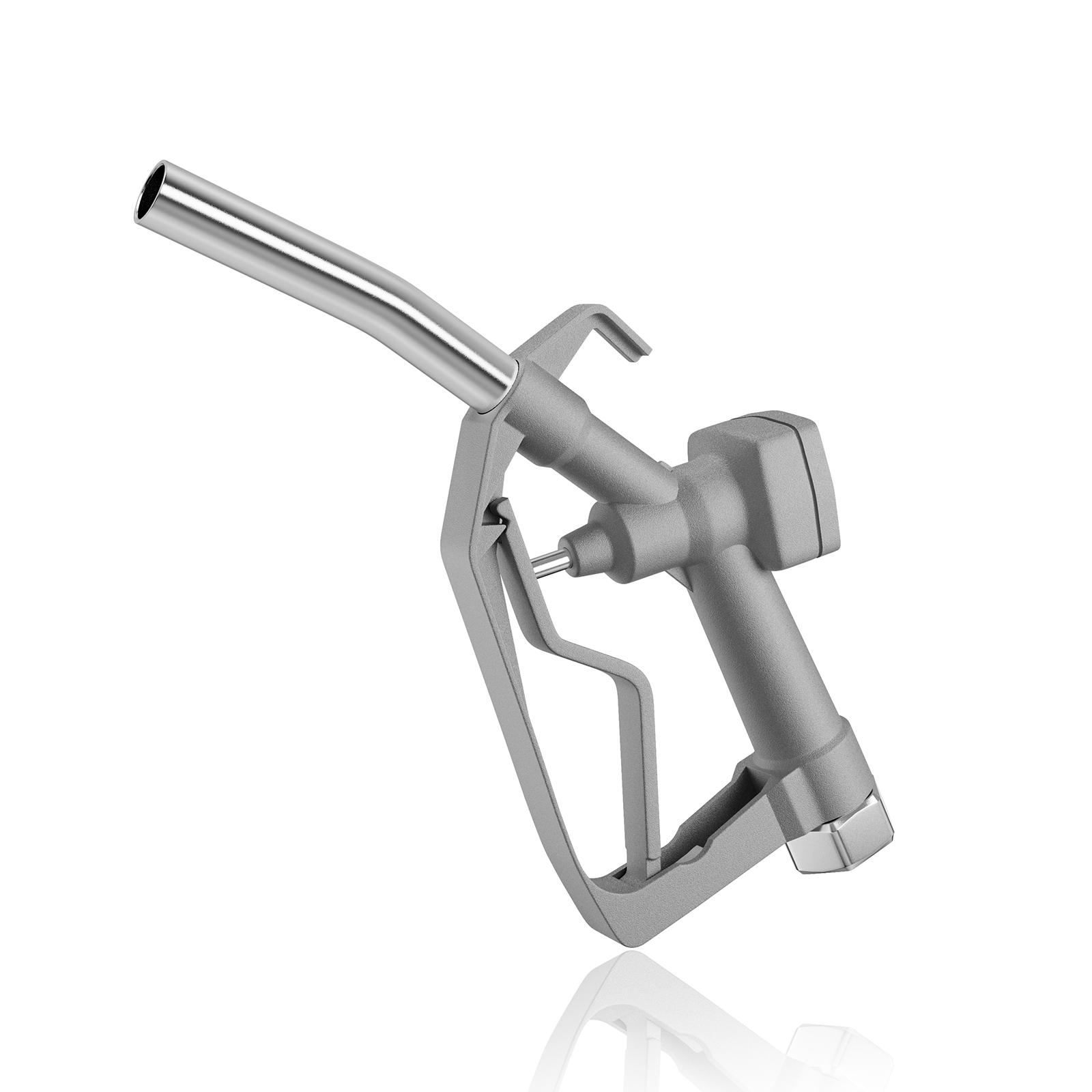 BreAro 3/4"-15/16" Cast-Aluminum Manual Fuel Nozzle – Fast Flow, 32 GPM