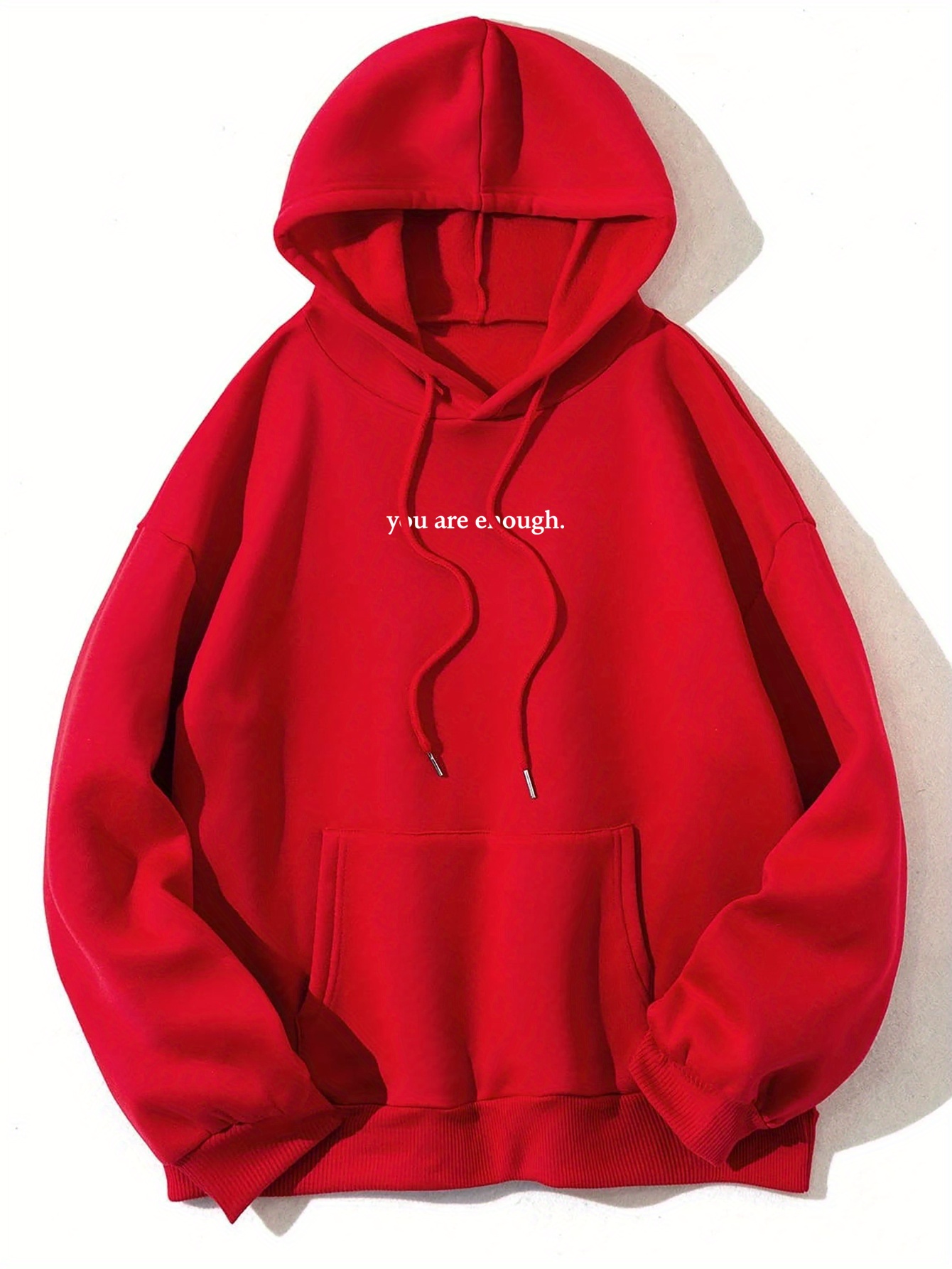 letter print hoodies, letter print hoodies long sleeve casual sweatshirt for winter fall womens clothing details 12