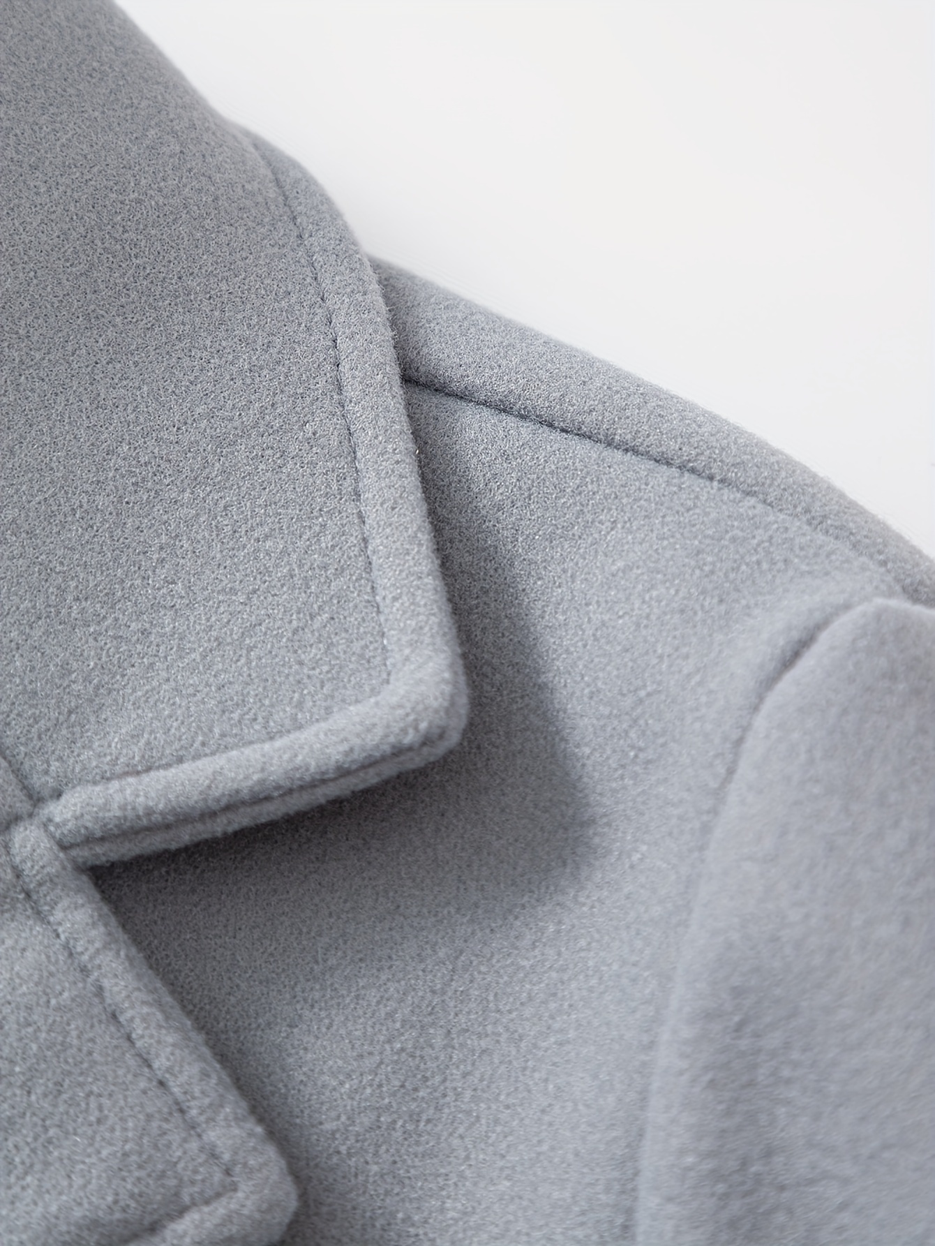 mens casual single breasted trench coat elegant mature overcoat for fall winter business details 18