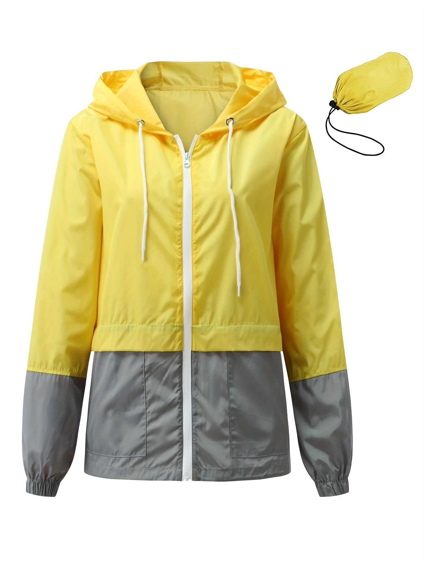 womens outwear women rain coats lightweight waterproof outdoor rain jacket details 3