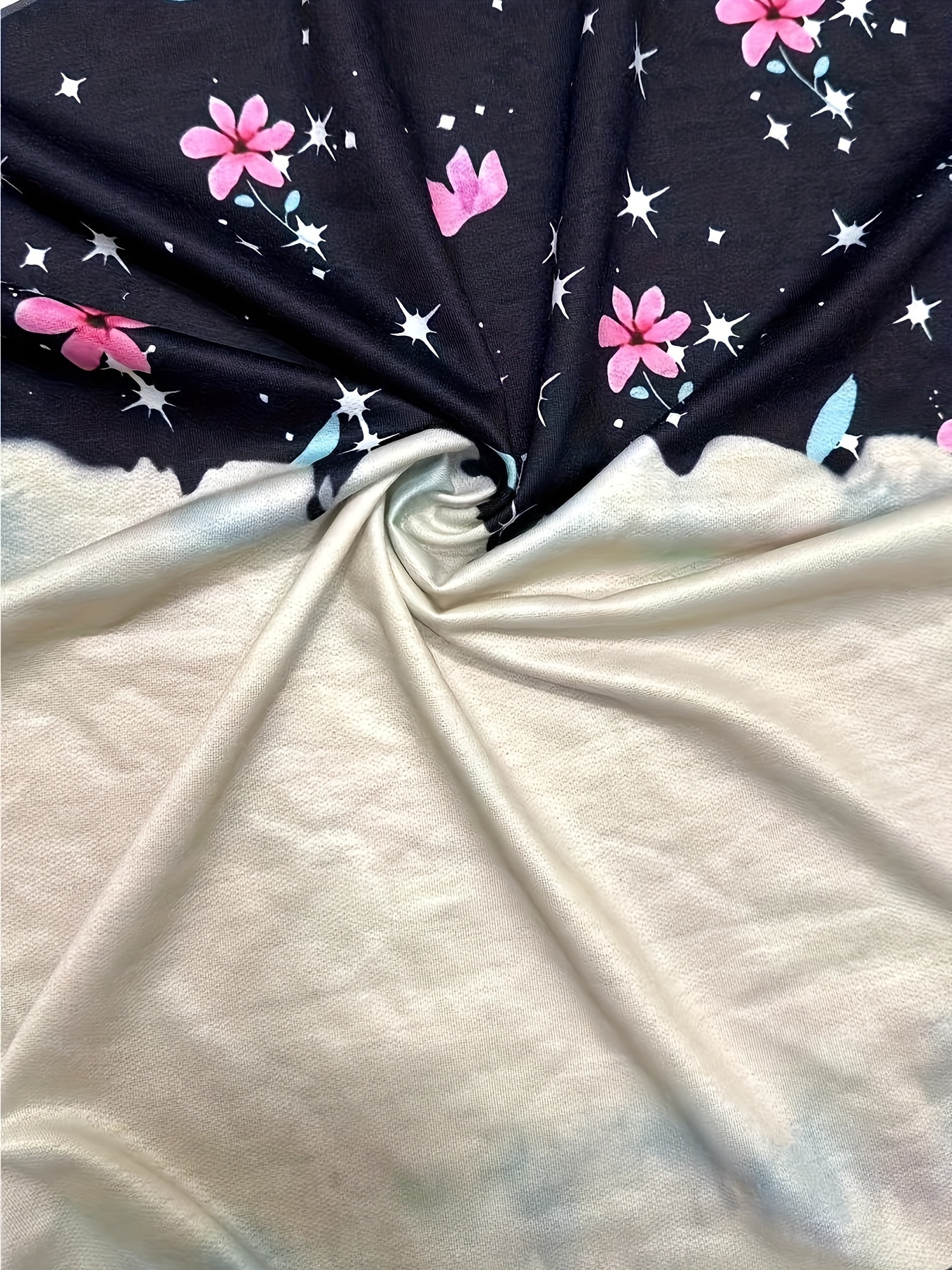 plaid car tree print drawstring hoodie casual long sleeve drop shoulder hoodie womens clothing details 2