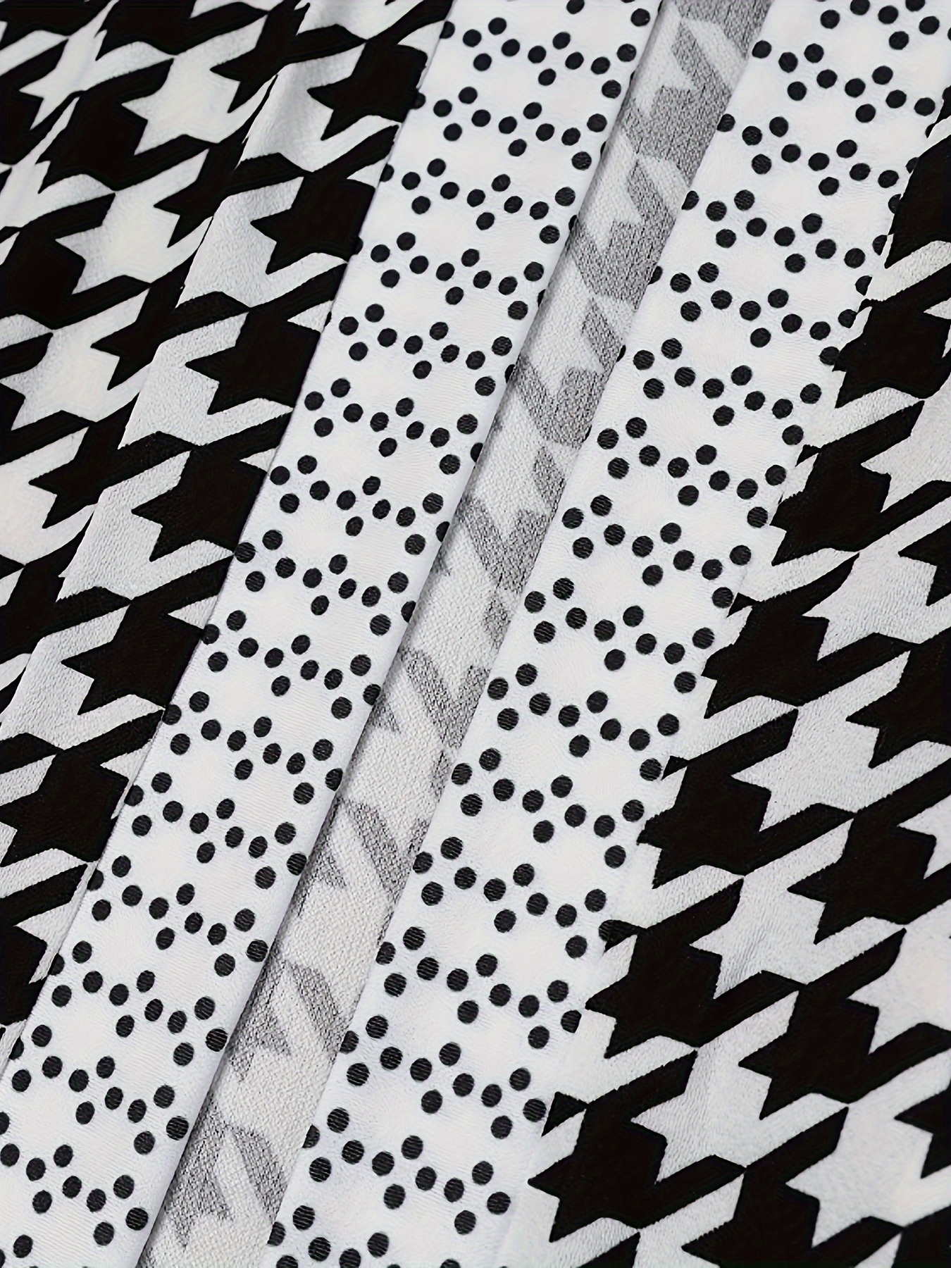 colorblock geometric print cardigan casual long sleeve open front long cardigan womens clothing details 13