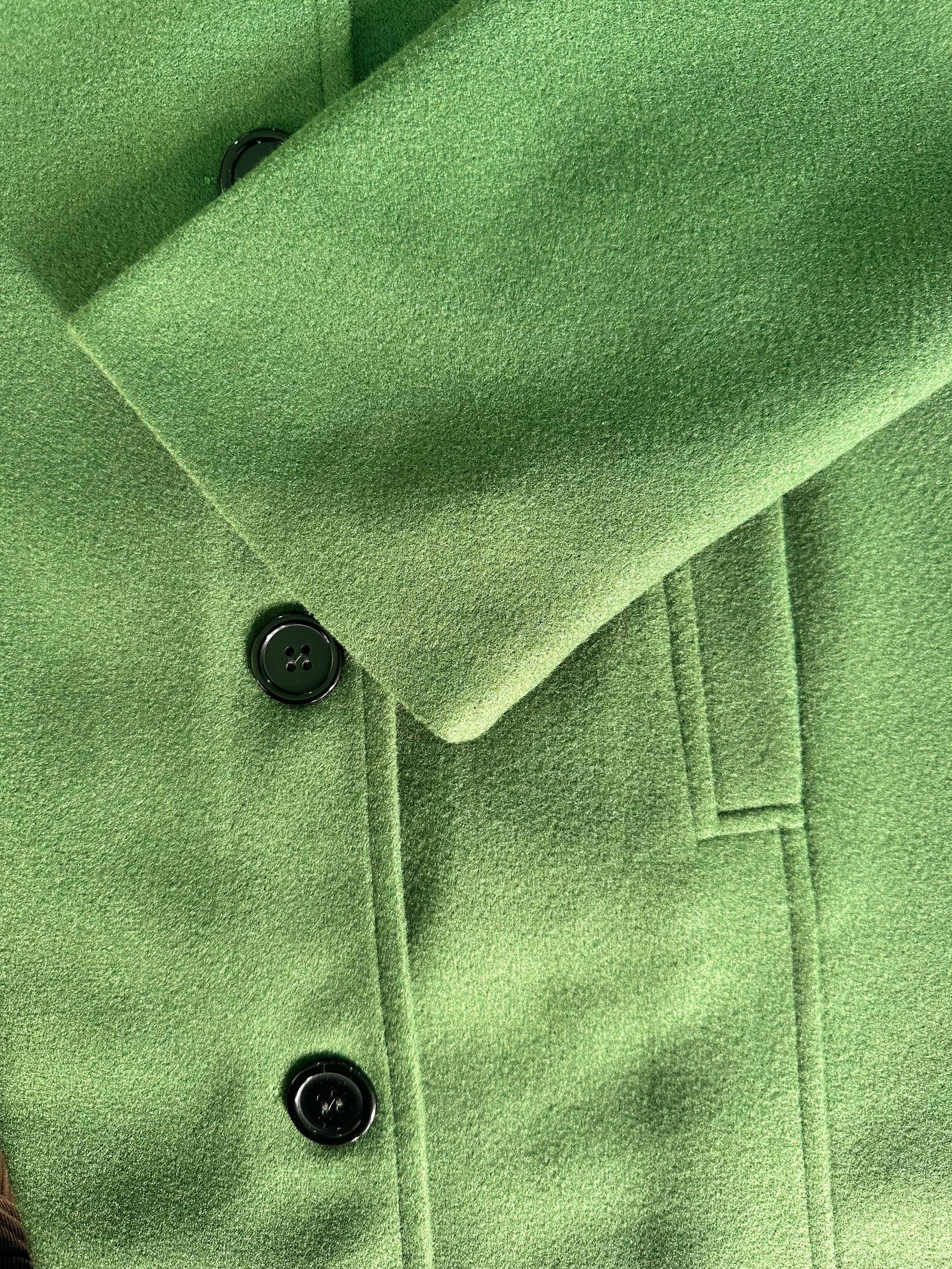 solid single breasted coat casual long sleeve fall winter outerwear womens clothing details 14