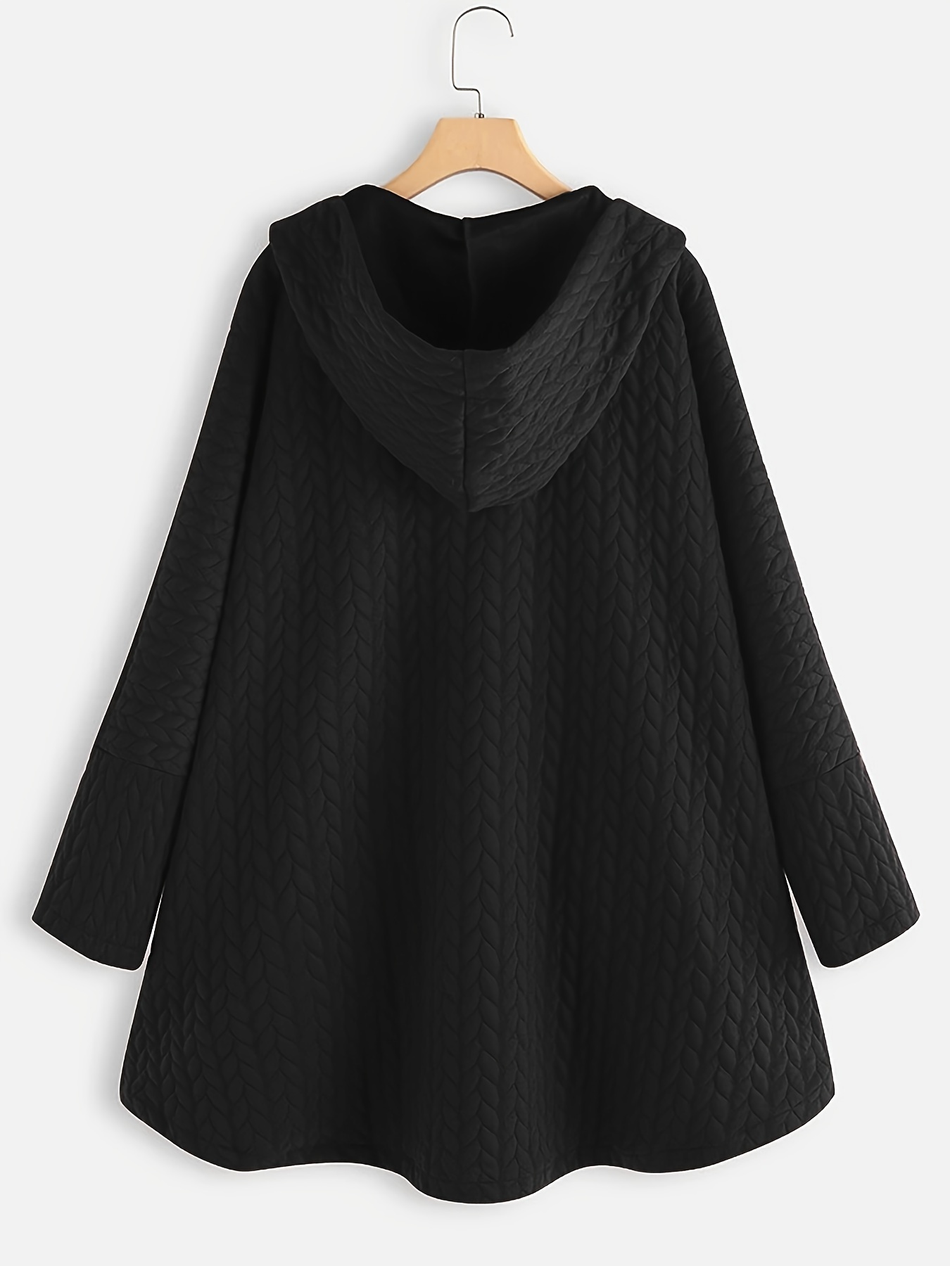 thicken hooded coat, womens outerwear womens winter coat warm coats thicken hooded coat details 1