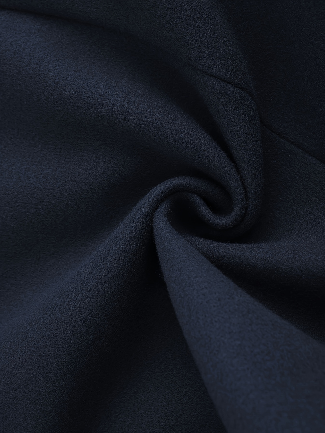 Men s Trendy Retro Solid Long Sleeve Double Breasted Coat Windbreaker Lapel Long Overcoat For Autumn Winter details 4