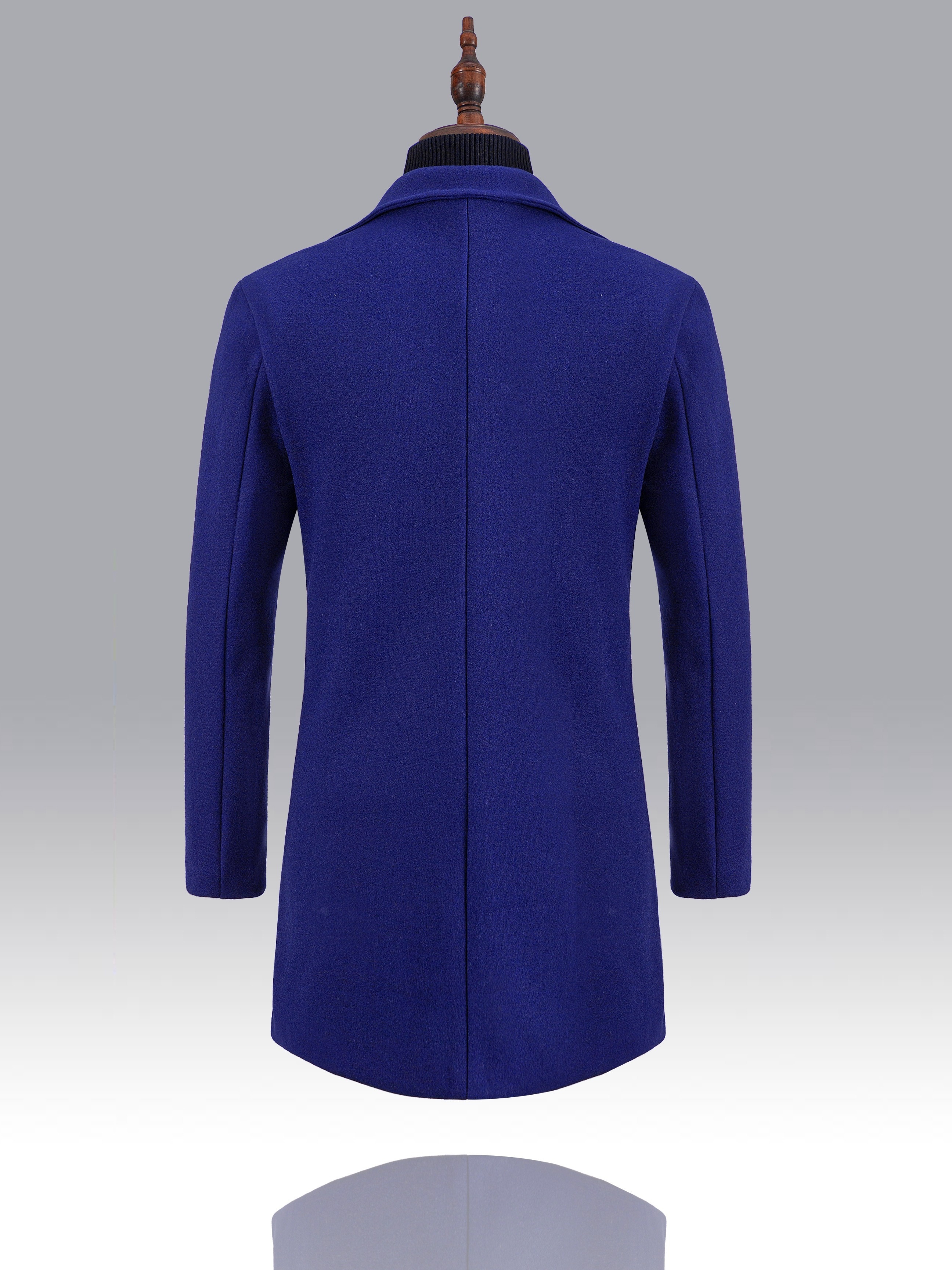 mens casual single breasted trench coat elegant mature overcoat for fall winter business details 6