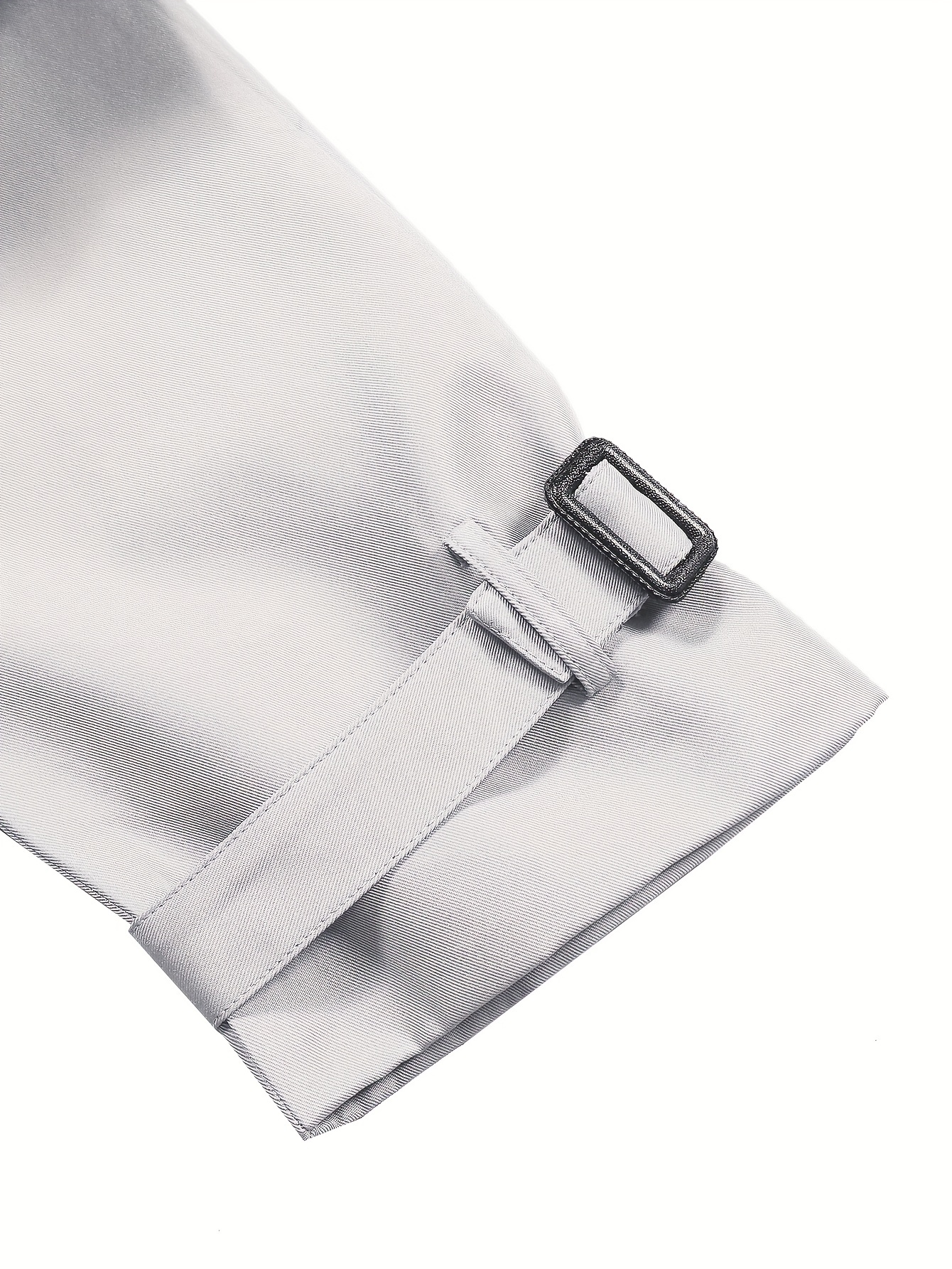 double breasted trench coat, double breasted trench coat casual lapel long sleeve outerwear womens clothing details 16