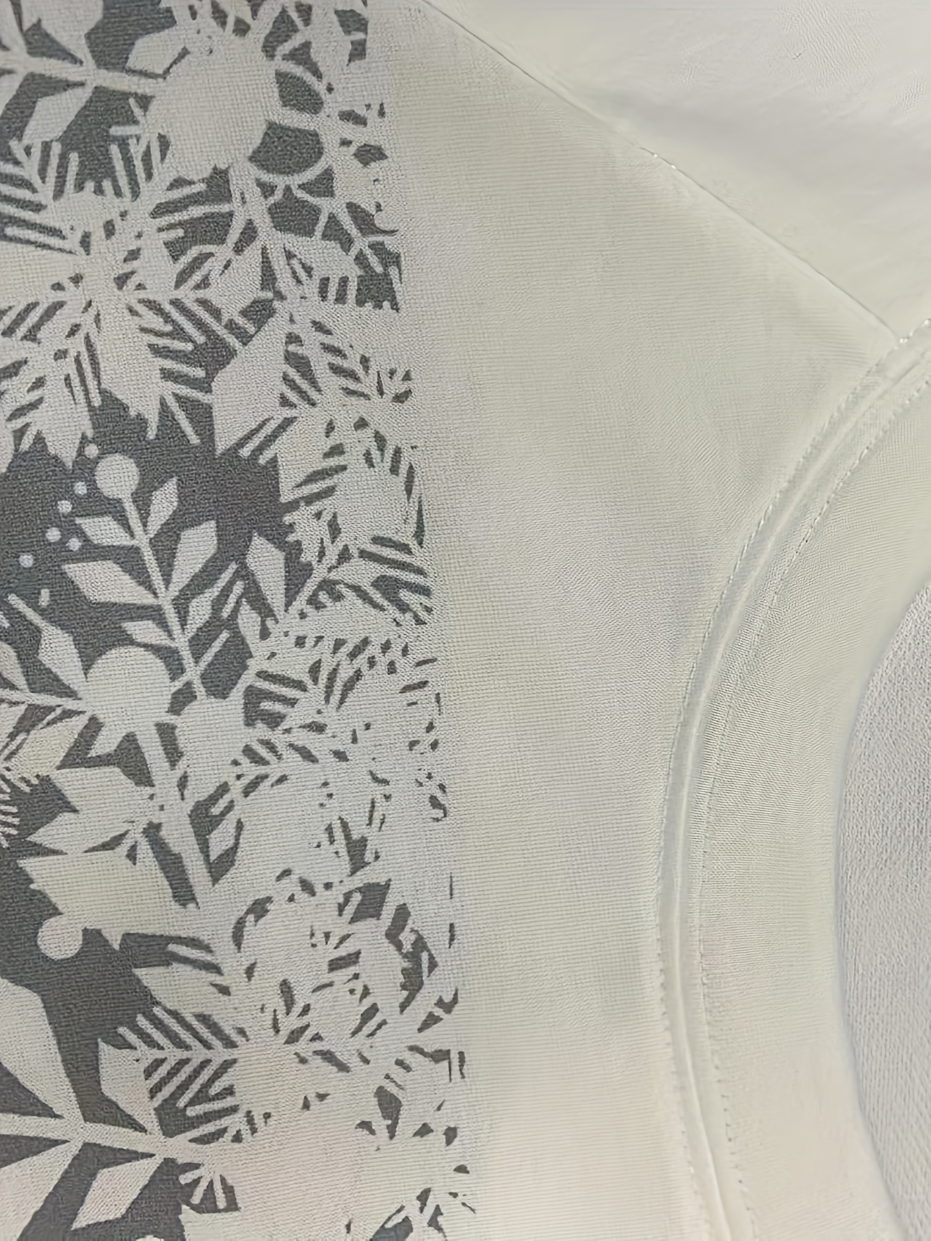 christmas snowman print sweatshirt casual long sleeve crew neck sweatshirt womens clothing details 29