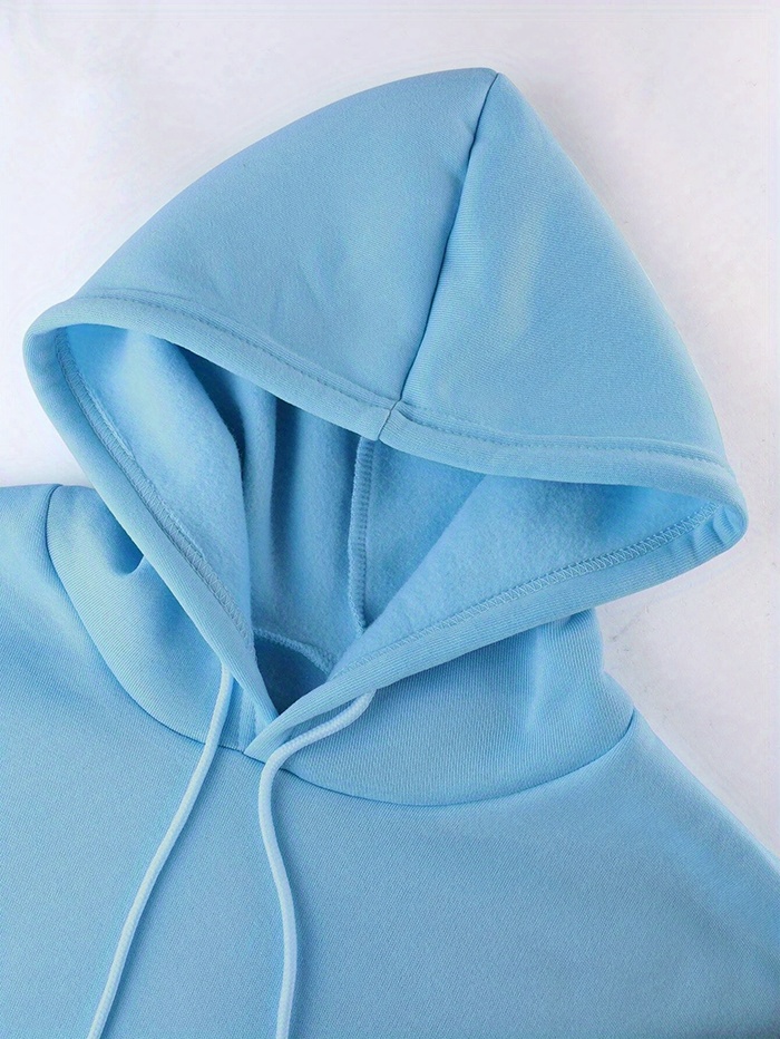 letter print hoodies, letter print hoodies long sleeve casual sweatshirt for winter fall womens clothing details 25