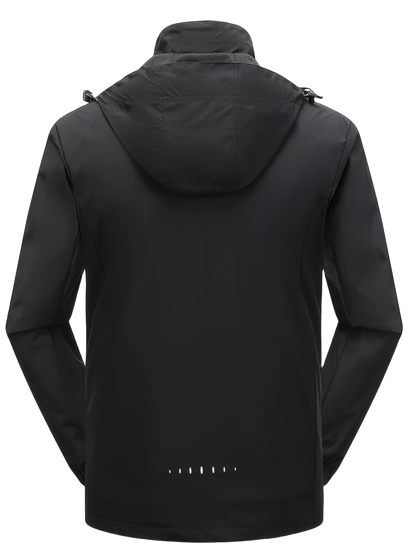 3 in 1 jacket removable hood liner windproof waterproof winter jacket snow jacket windproof hooded with inner warm fleece coat for men details 9