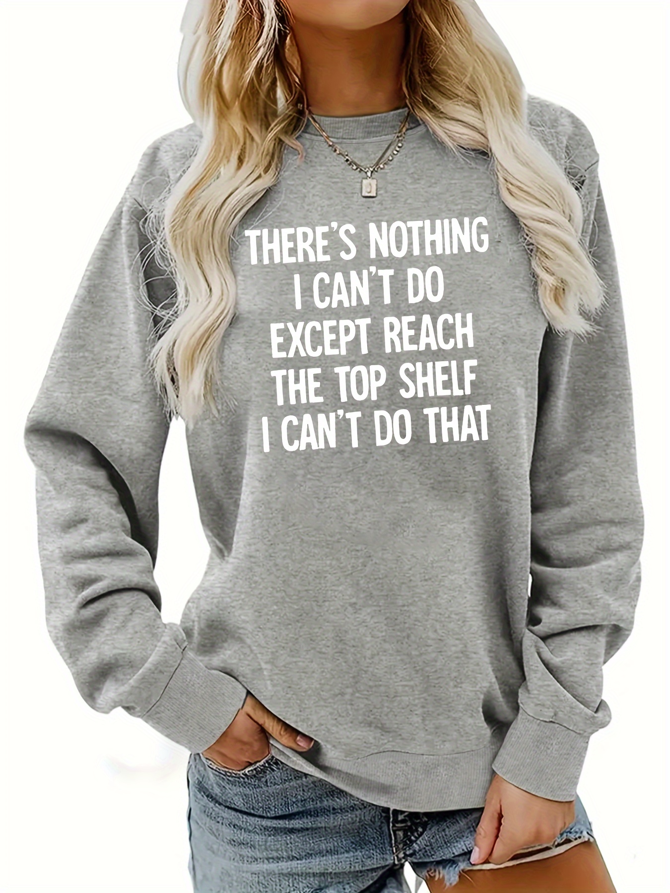 letter print sweatshirt casual crew neck long sleeve sweatshirt womens clothing details 9