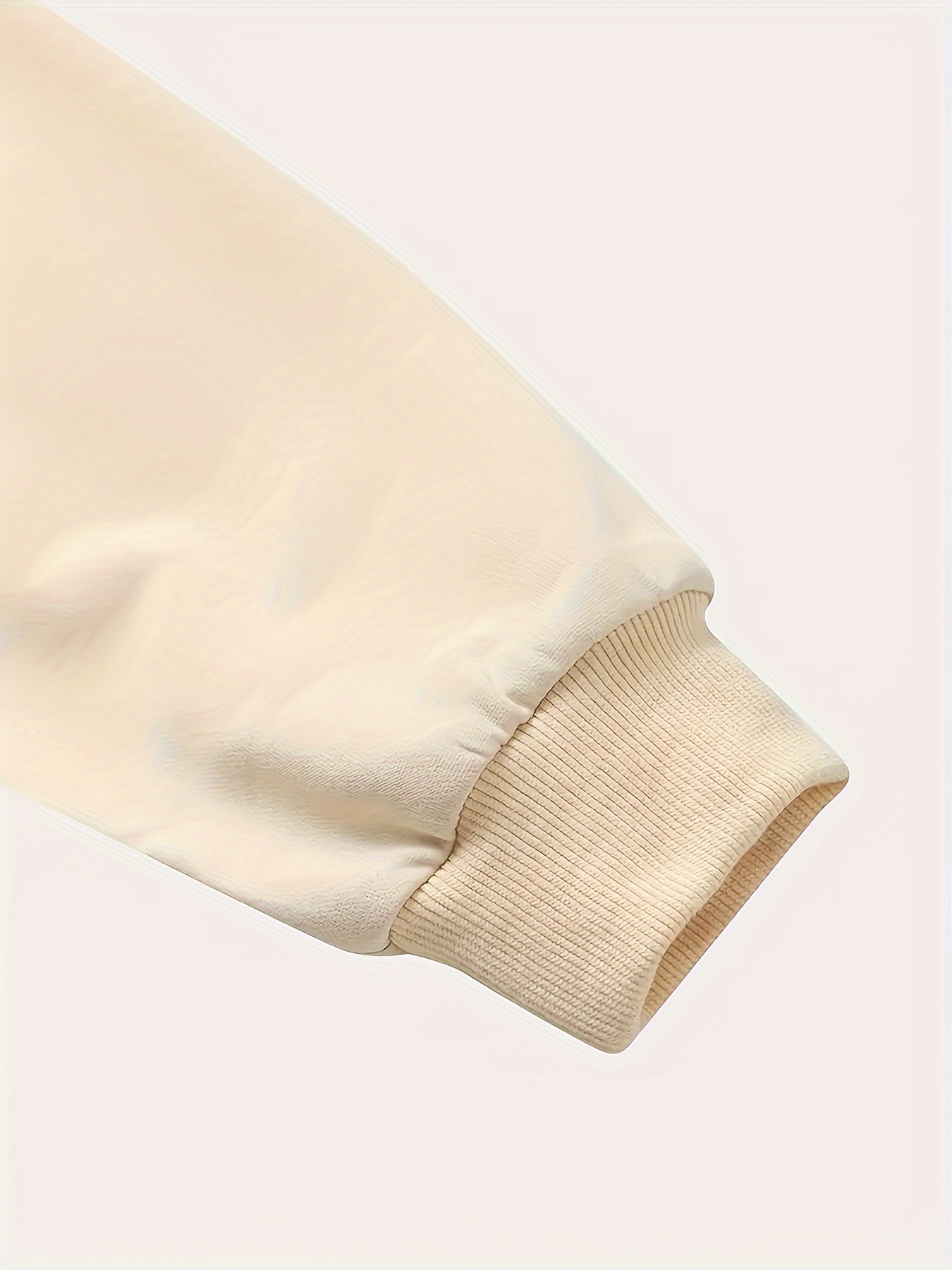 letter print sweatshirt casual crew neck long sleeve sweatshirt womens clothing details 14