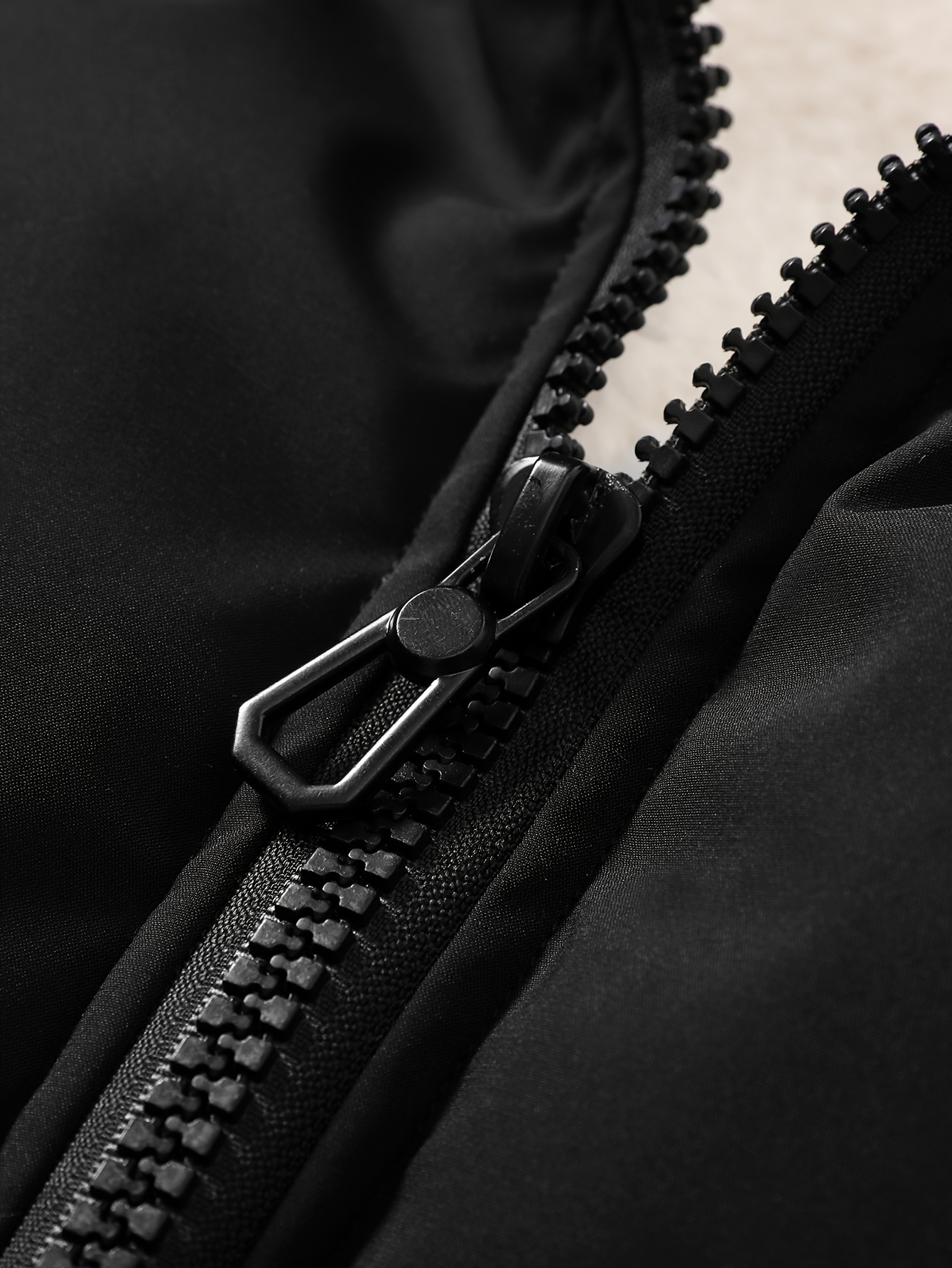 Men s Casual Thickened Thermal Zipper Fleece Lined Cotton-padded Jacket, Warm Long Sleeve Stand Collar Windproof Padded Outwear For Winter details 15