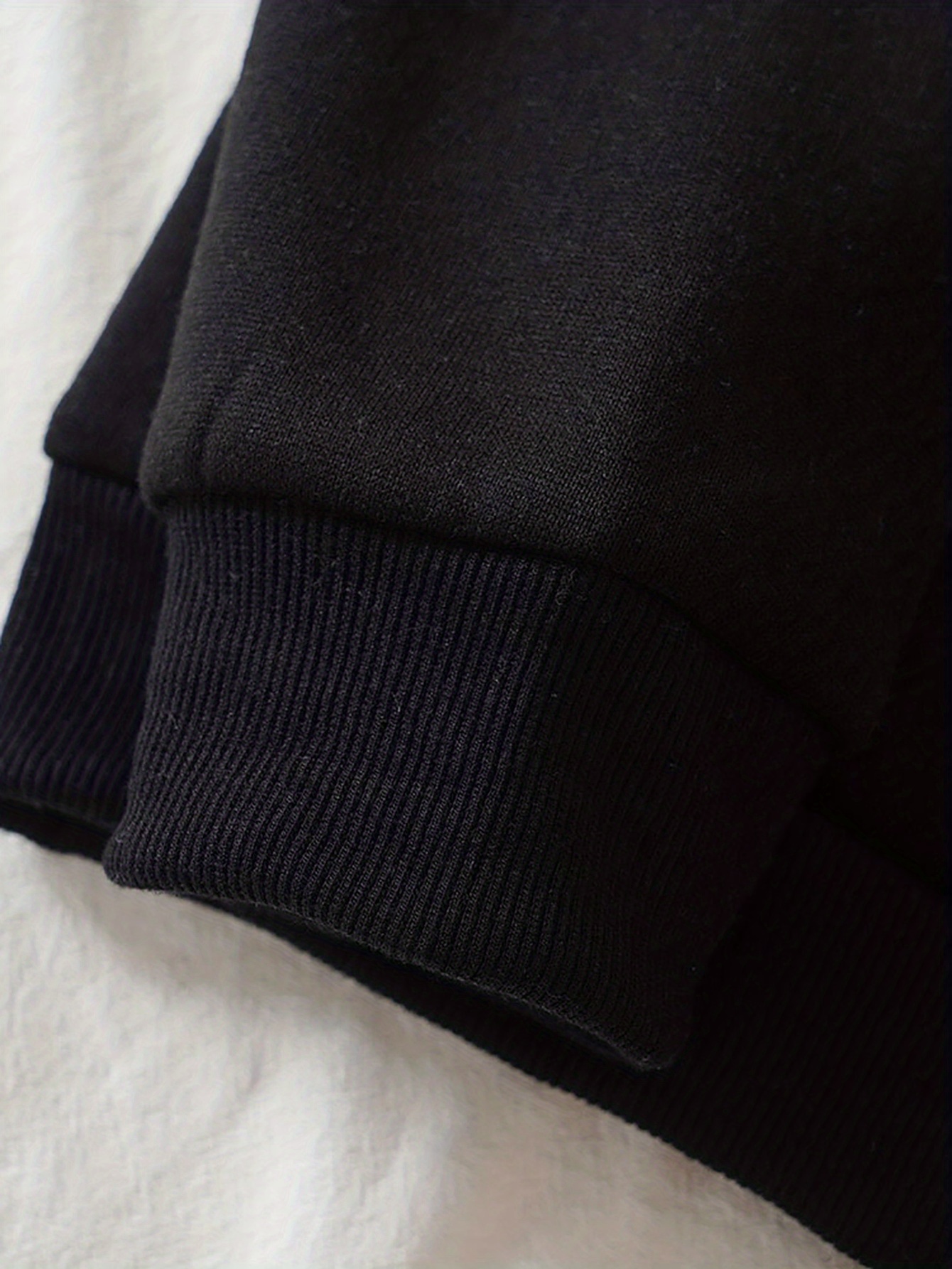 letter print hoodies, letter print hoodies long sleeve casual sweatshirt for winter fall womens clothing details 8