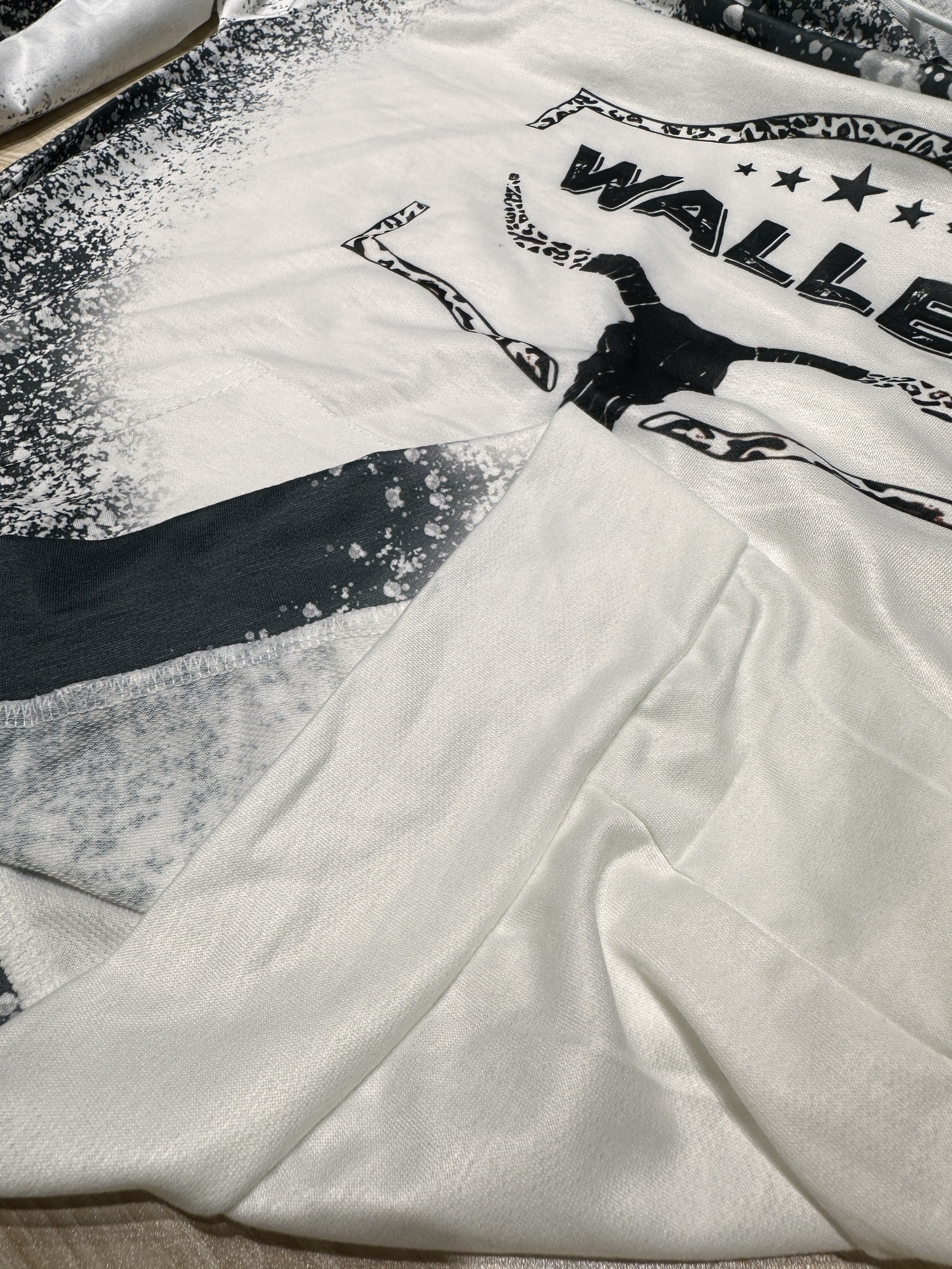 bull head print kangaroo pocket hoodie casual long sleeve drawstring hoodies sweatshirt womens clothing details 9