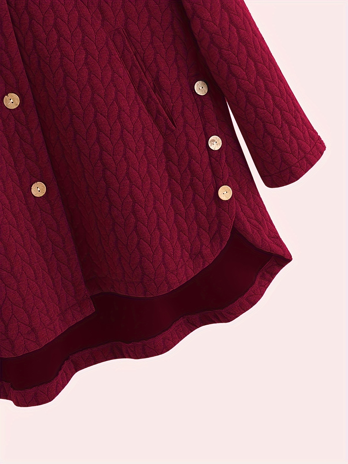 thicken hooded coat, womens outerwear womens winter coat warm coats thicken hooded coat details 12