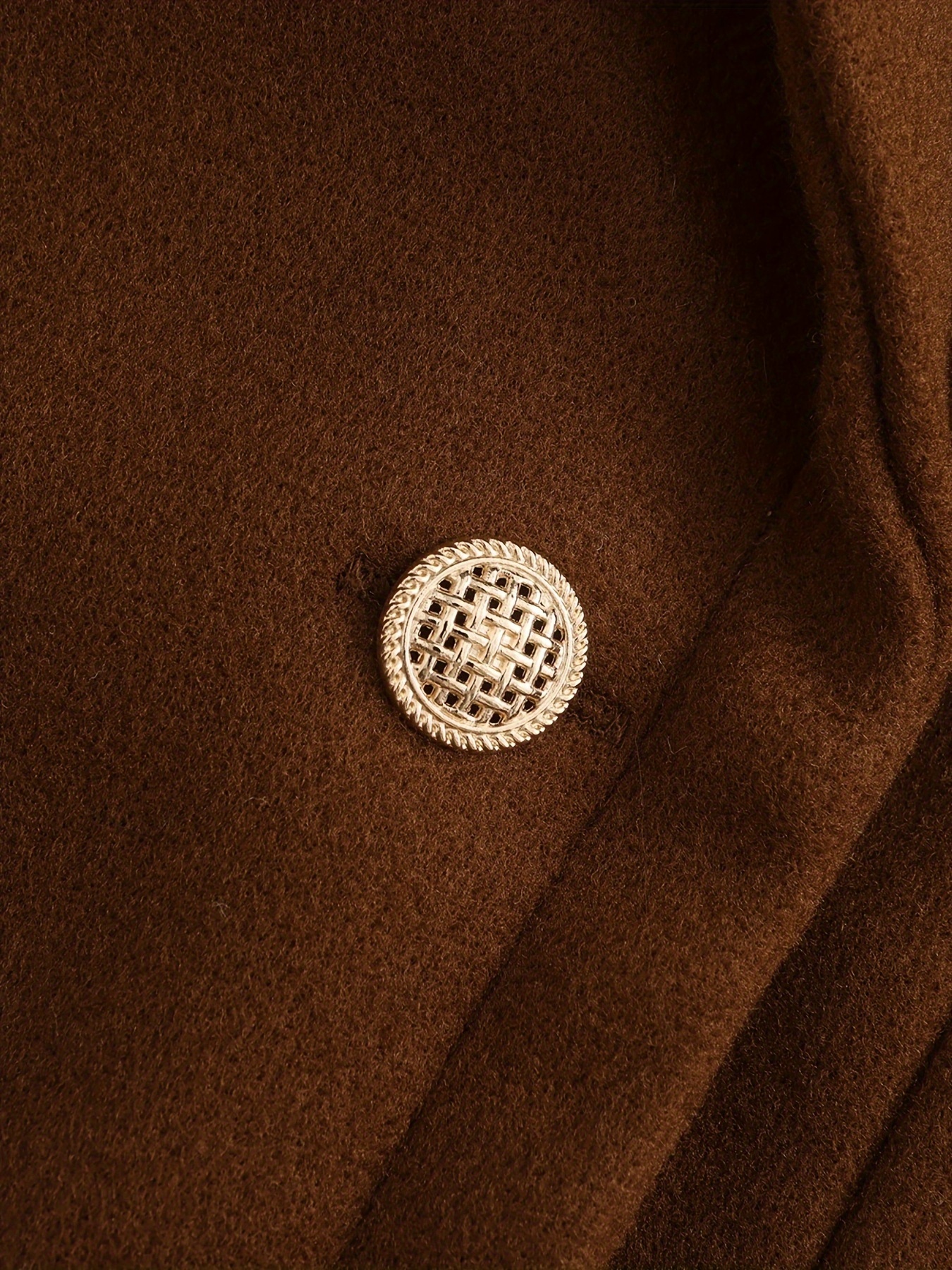 mens warm double breasted overcoat casual elegant faux woolen trench coat for fall winter details 23