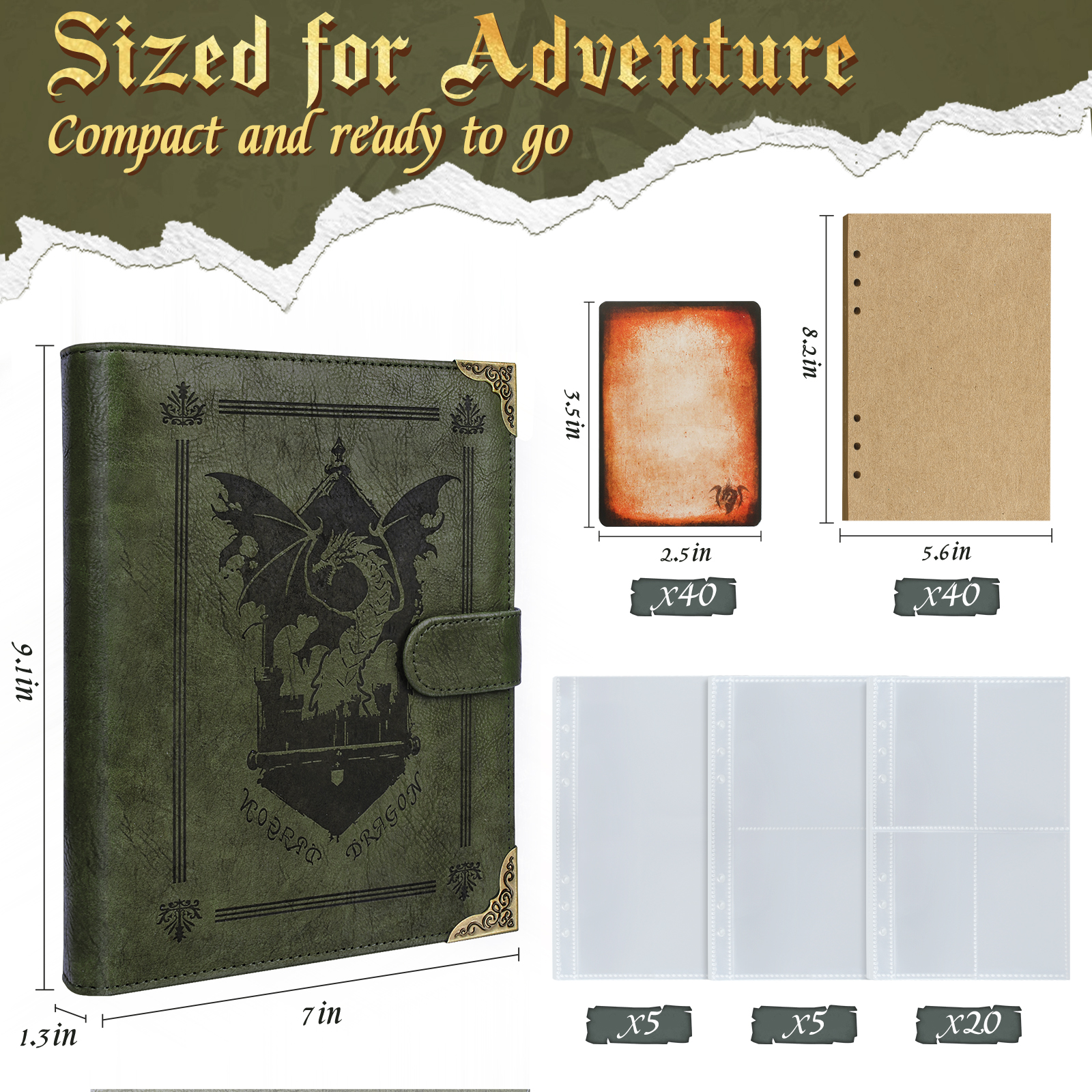 Byhoo DND Card Holder and Notebook