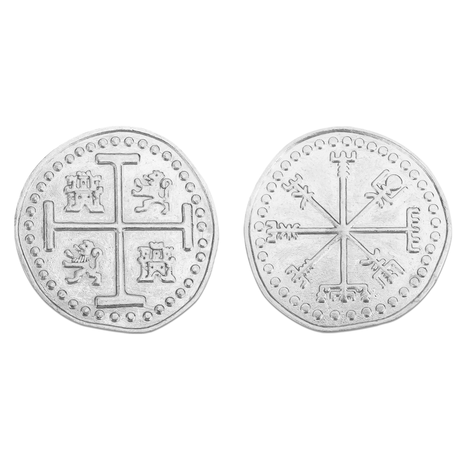 Byhoo 10 PCS Metal Fantasy Coins,Customizable Game Tokens for DND, RPG, Tabletop Roleplay, Challenge Coins, Collectibles & Gift Ideas, Bulk Order Available