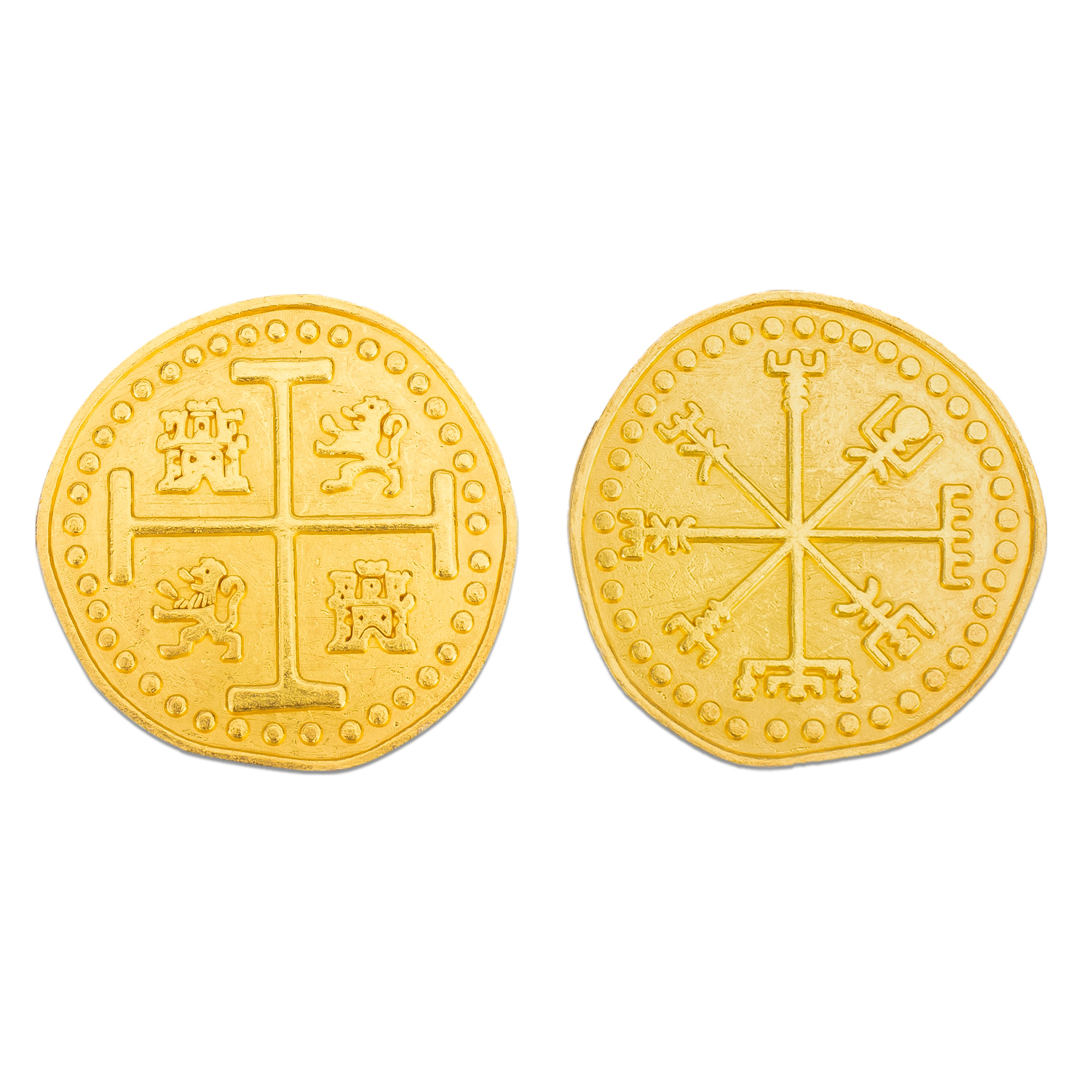 Byhoo 10 PCS Metal Fantasy Coins,Customizable Game Tokens for DND, RPG, Tabletop Roleplay, Challenge Coins, Collectibles & Gift Ideas, Bulk Order Available