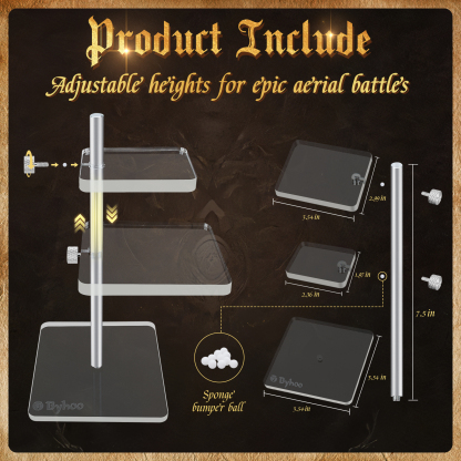 Byhoo DND Flying Miniatures Combat Risers