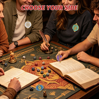 Byhoo Enamel Pins for D&D 5E - Fantasy Board Game Badge Collection for DND
