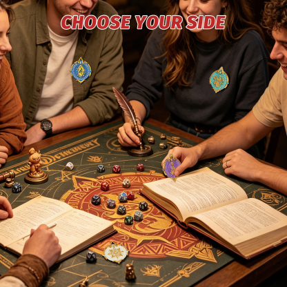 Byhoo Enamel Pins for D&D 5E - Fantasy Board Game Badge Collection for DND