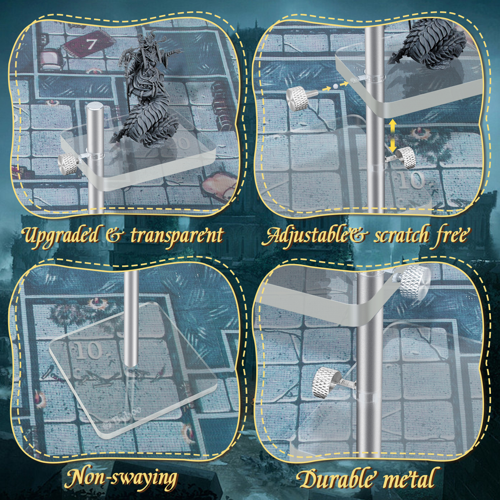 Byhoo DND Flying Miniatures Combat Risers