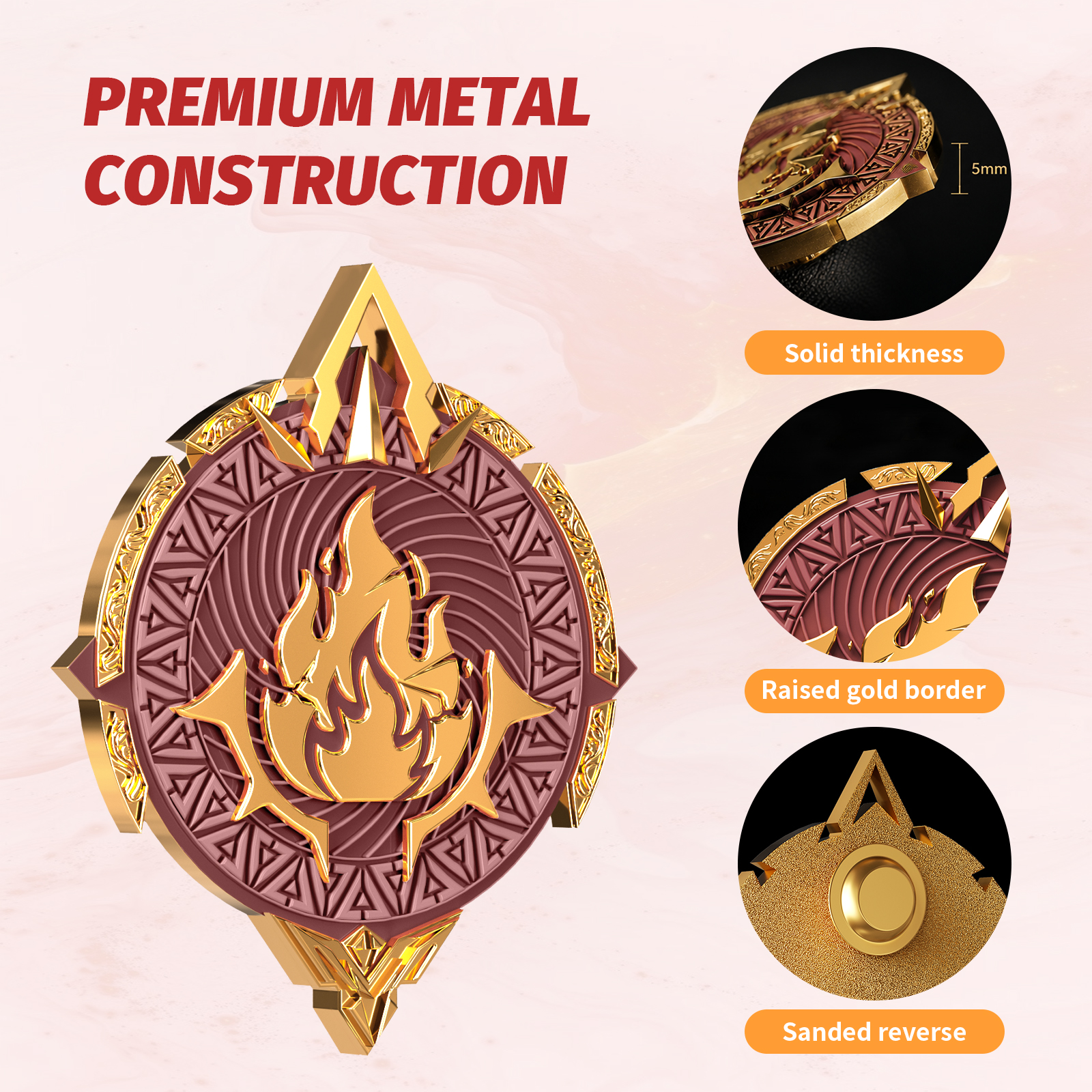 Byhoo Enamel Pins for D&D 5E - Fantasy Board Game Badge Collection for DND