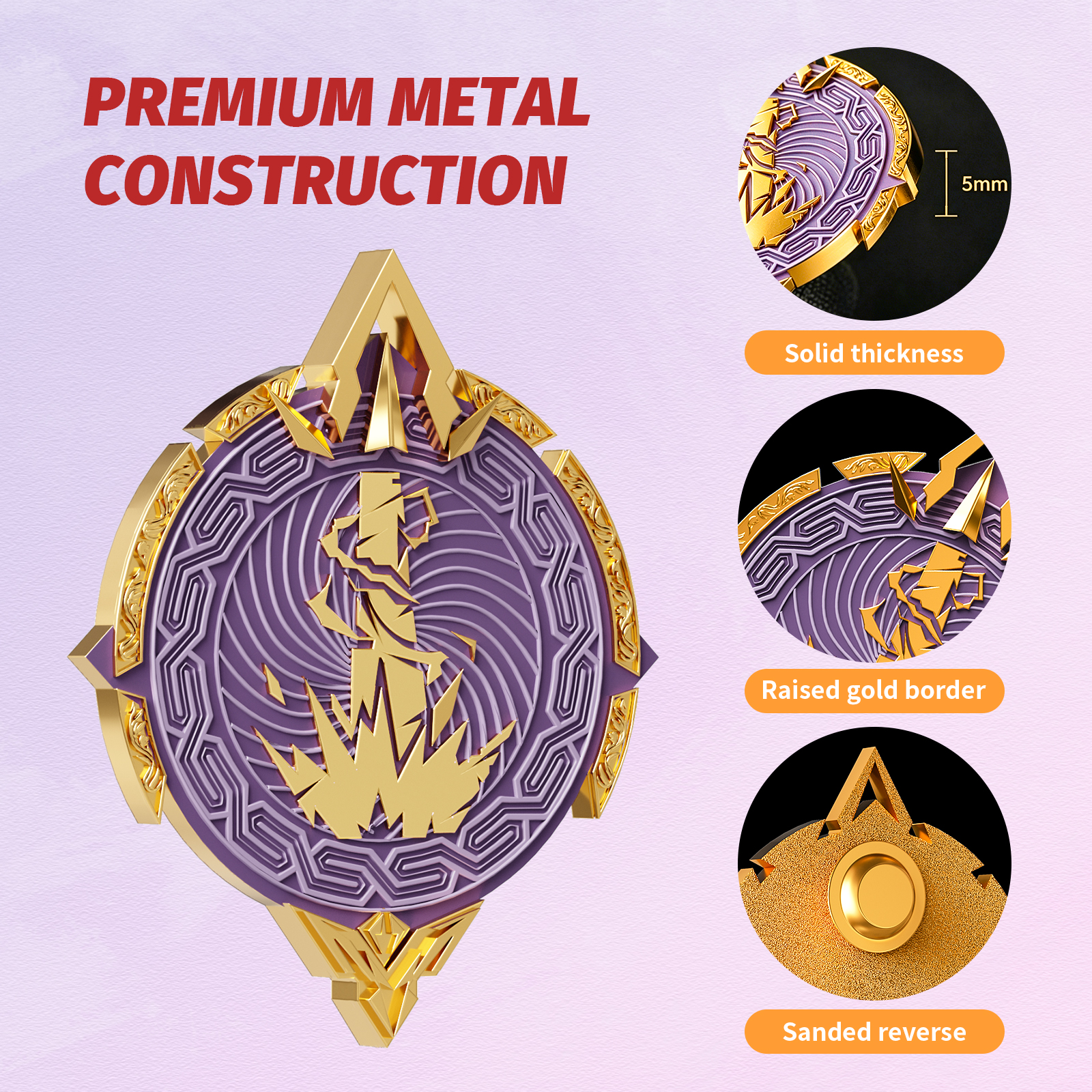 Byhoo Enamel Pins for D&D 5E - Fantasy Board Game Badge Collection for DND