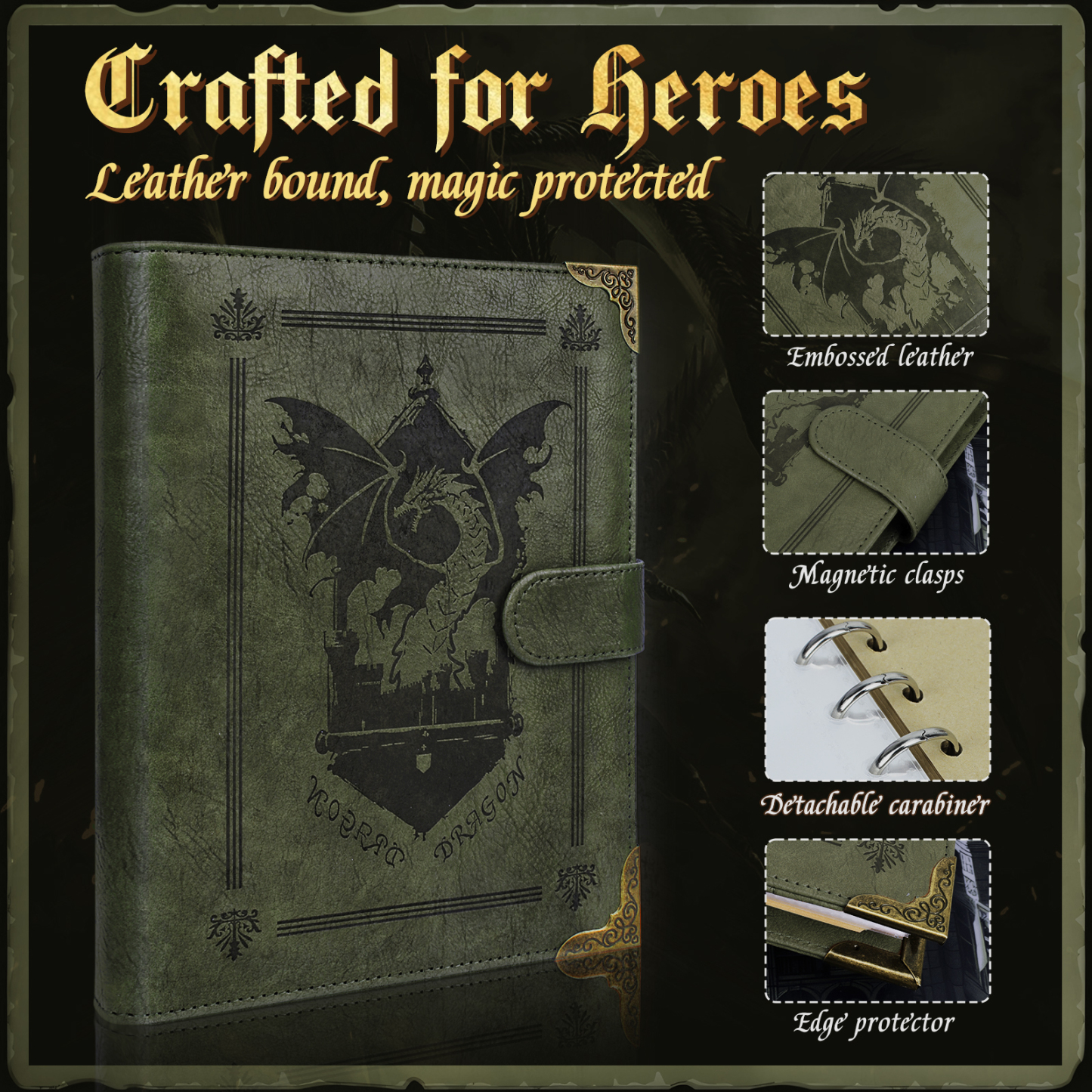 Byhoo DND Card Holder and Notebook