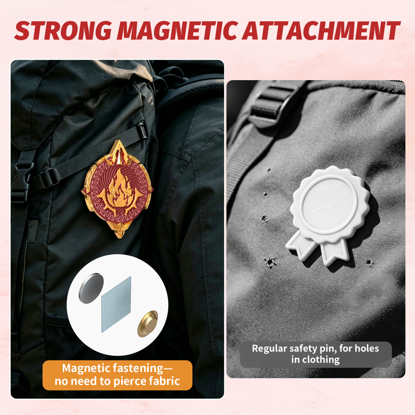 Byhoo Enamel Pins for D&D 5E - Fantasy Board Game Badge Collection for DND