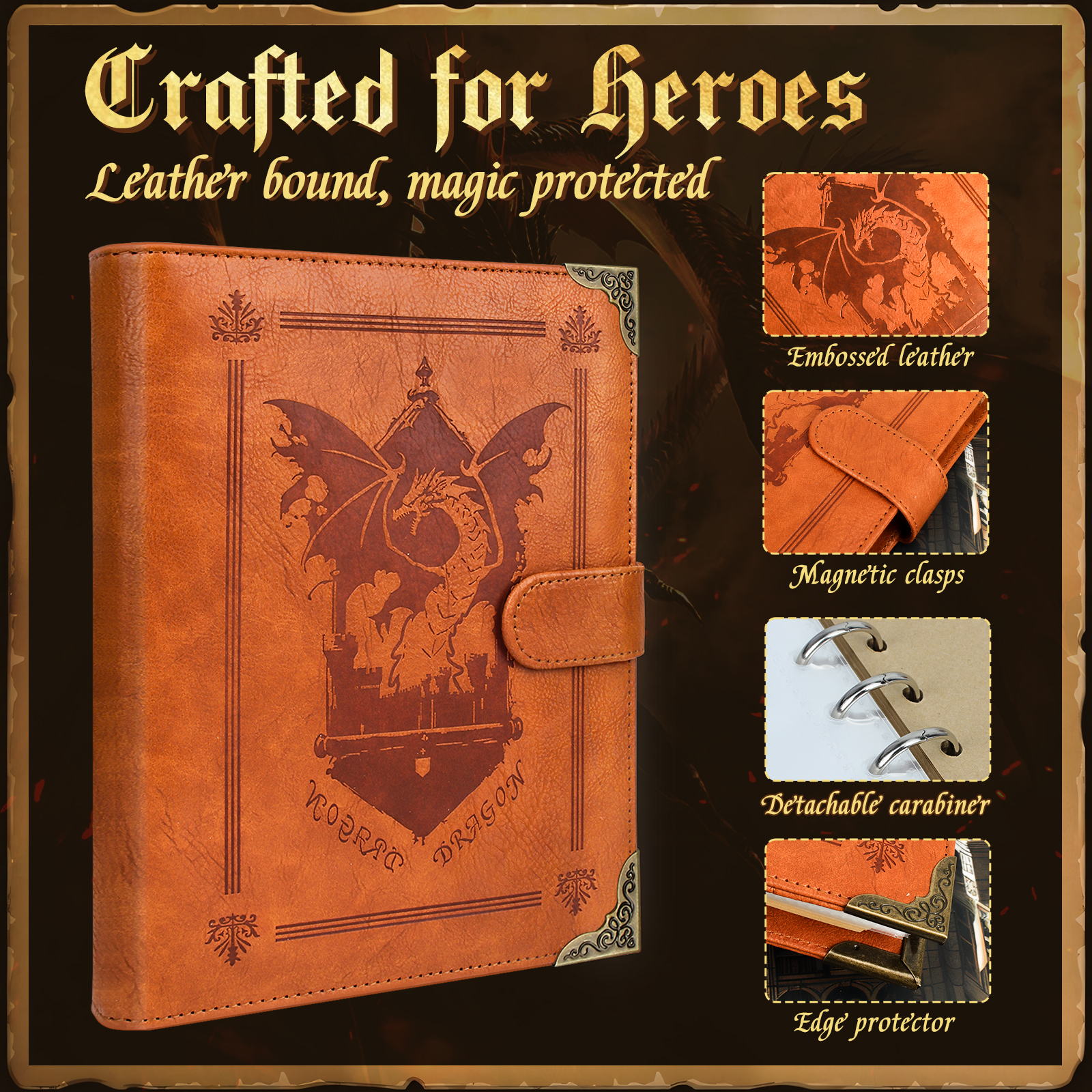 Byhoo DND Card Holder and Notebook