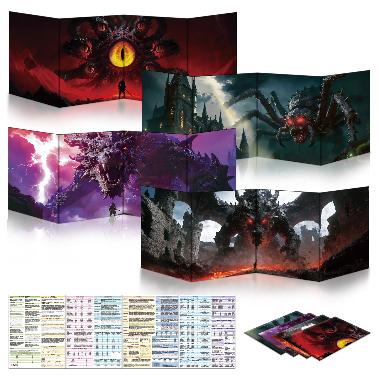 Monstrous Horror - 4PCS