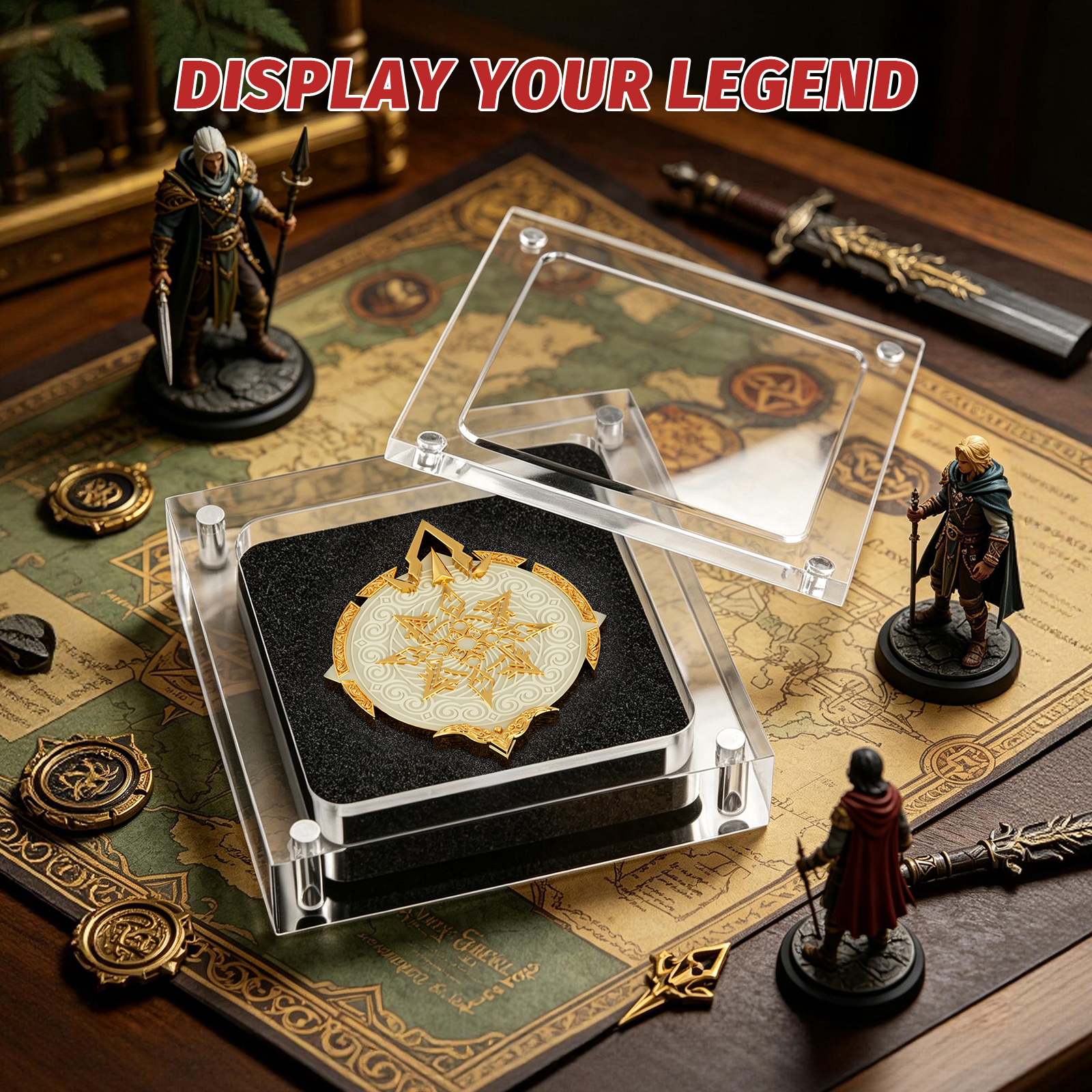Byhoo Enamel Pins for D&D 5E - Fantasy Board Game Badge Collection for DND