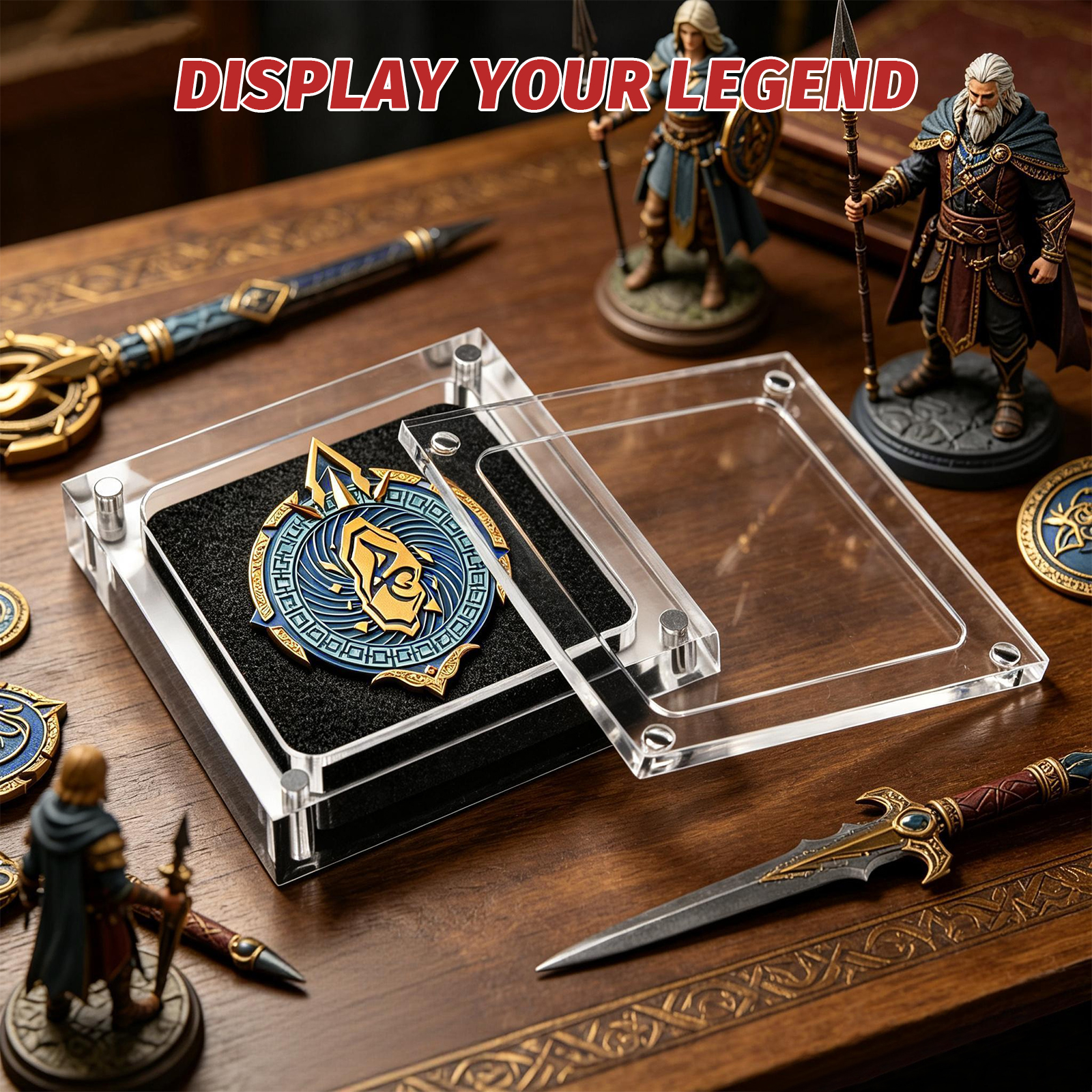 Byhoo Enamel Pins for D&D 5E - Fantasy Board Game Badge Collection for DND