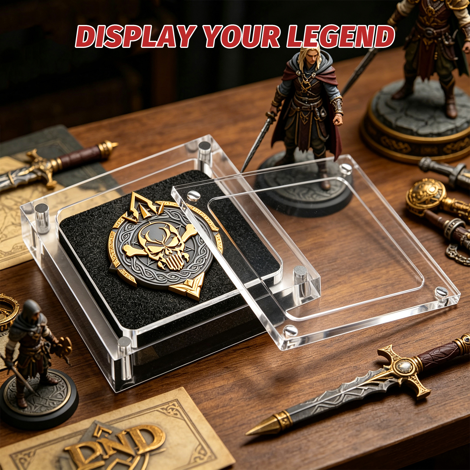 Byhoo Enamel Pins for D&D 5E - Fantasy Board Game Badge Collection for DND