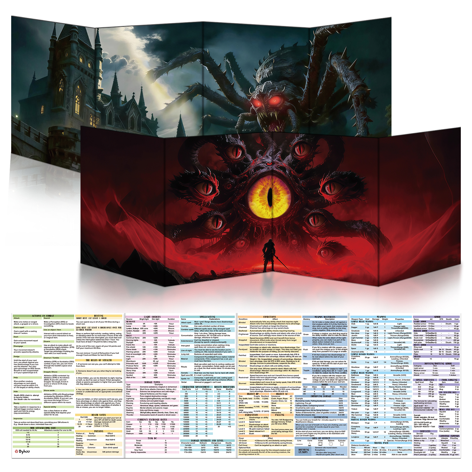 Monstrous Horror - 2PCS: Swamp Widow & The Scarlet Eye