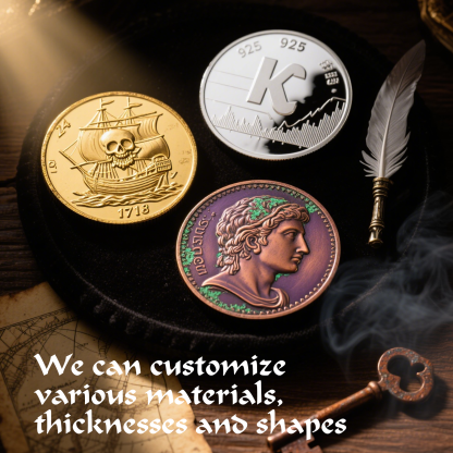 Byhoo Metal Coins Custom Service Inquiry-Contact Window for Product Customization & Bulk Orders (Not for Purchase/No Stock) Click “Byhoo → Ask a Question” to Contact Us