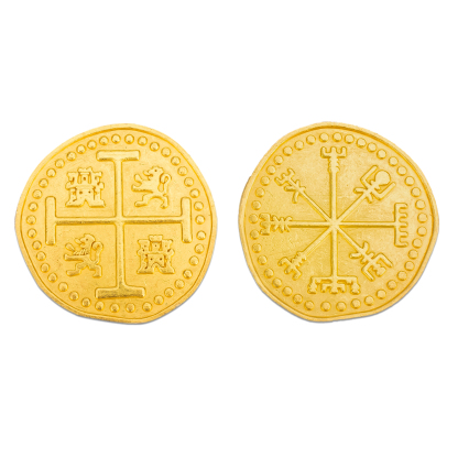 100 Pcs Metal Pirate Token Copper Coins