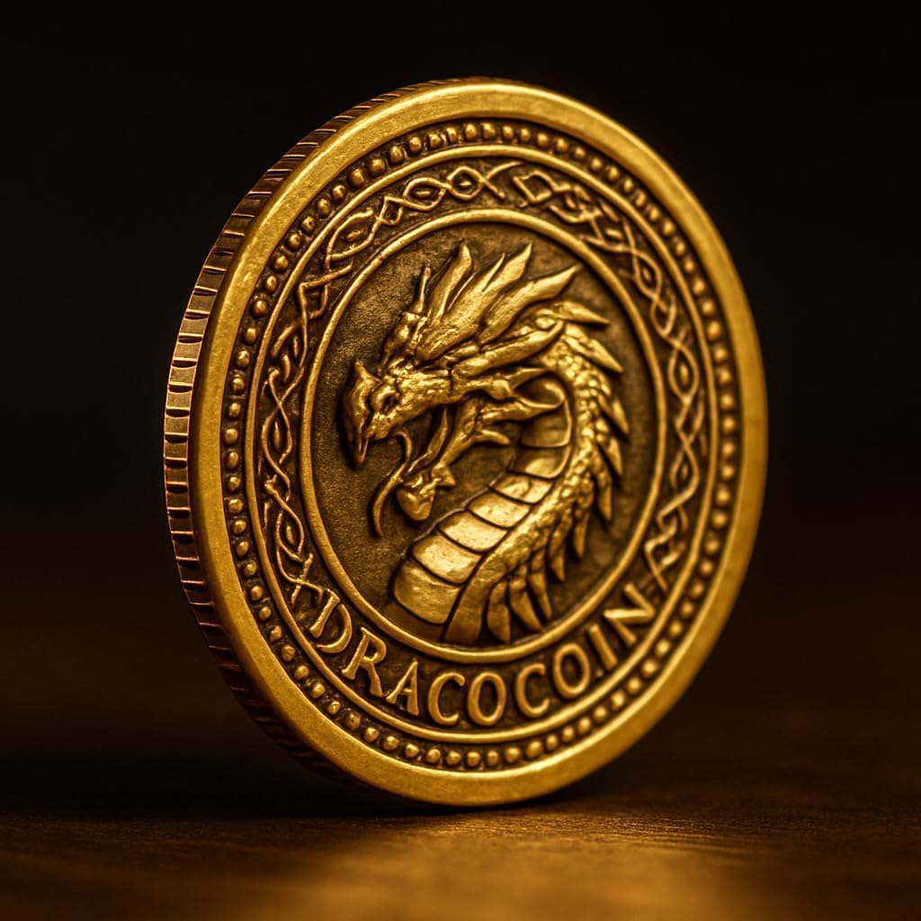 Byhoo 100 PCS Custom Coins with Logo,Text or Pattern,Stainless Steel Metal Challenge Coin,Fantasy Game Coins for DND, RPG,MTG Table Games & Party or Teaching Props