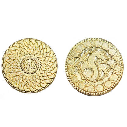 100 Byhoo Gold Coins Dark Gold