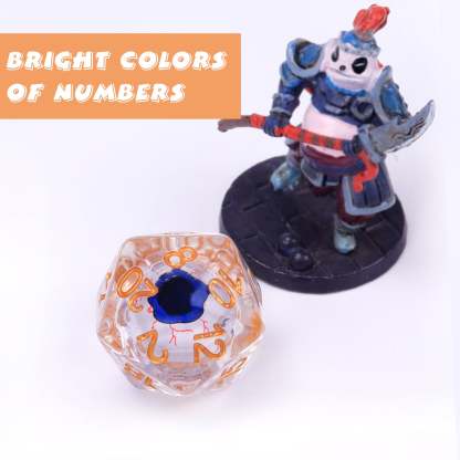 Byhoo DND Eyeball Dice with Metal Box,