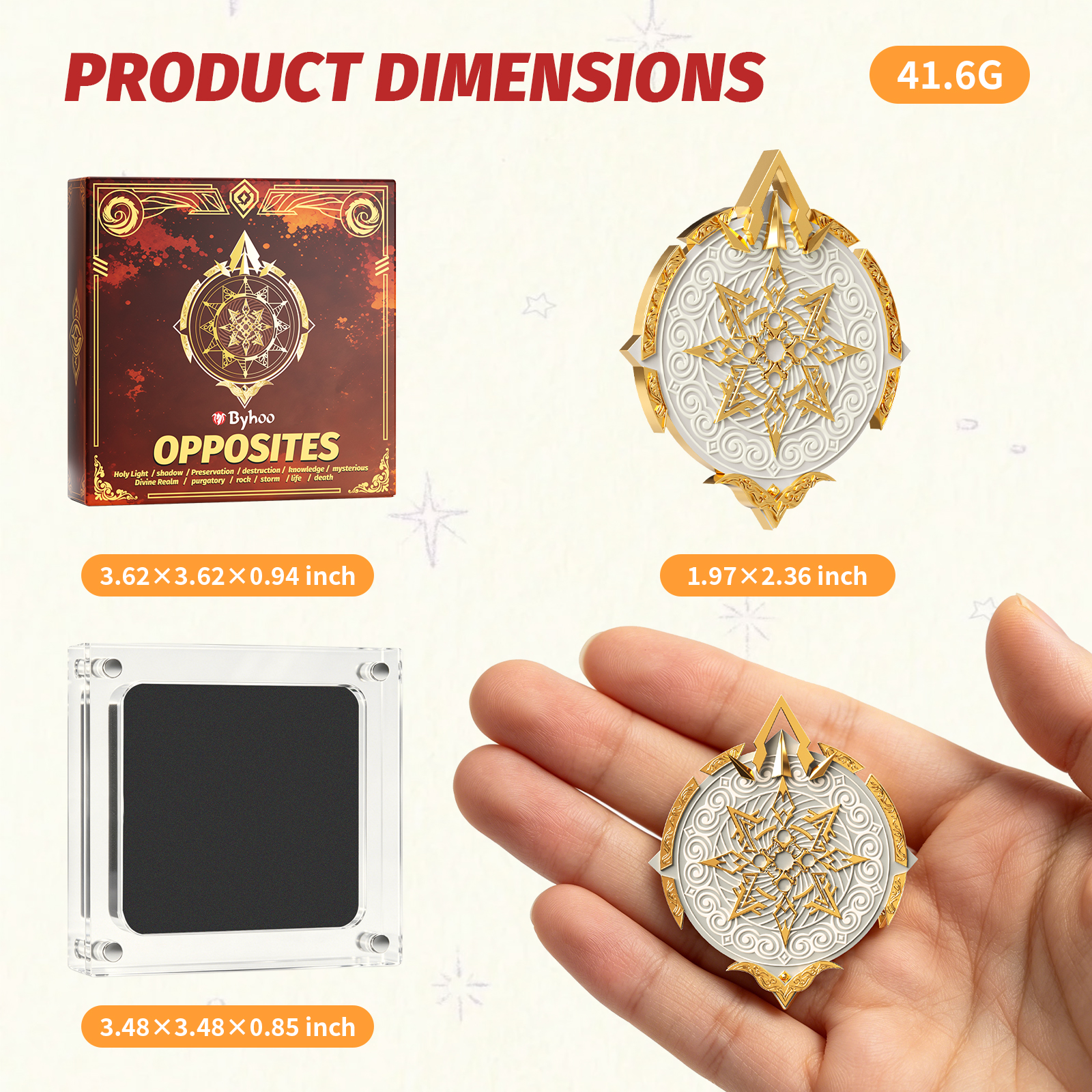 Byhoo Enamel Pins for D&D 5E - Fantasy Board Game Badge Collection for DND