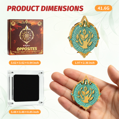 Byhoo Enamel Pins for D&D 5E - Fantasy Board Game Badge Collection for DND