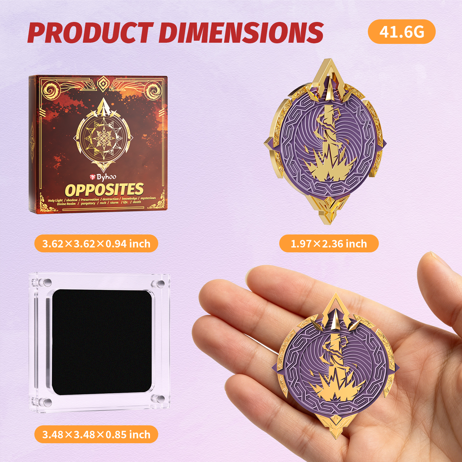 Byhoo Enamel Pins for D&D 5E - Fantasy Board Game Badge Collection for DND