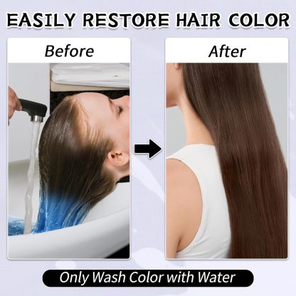 Byhoo Purple Temporary Hair Color Dye