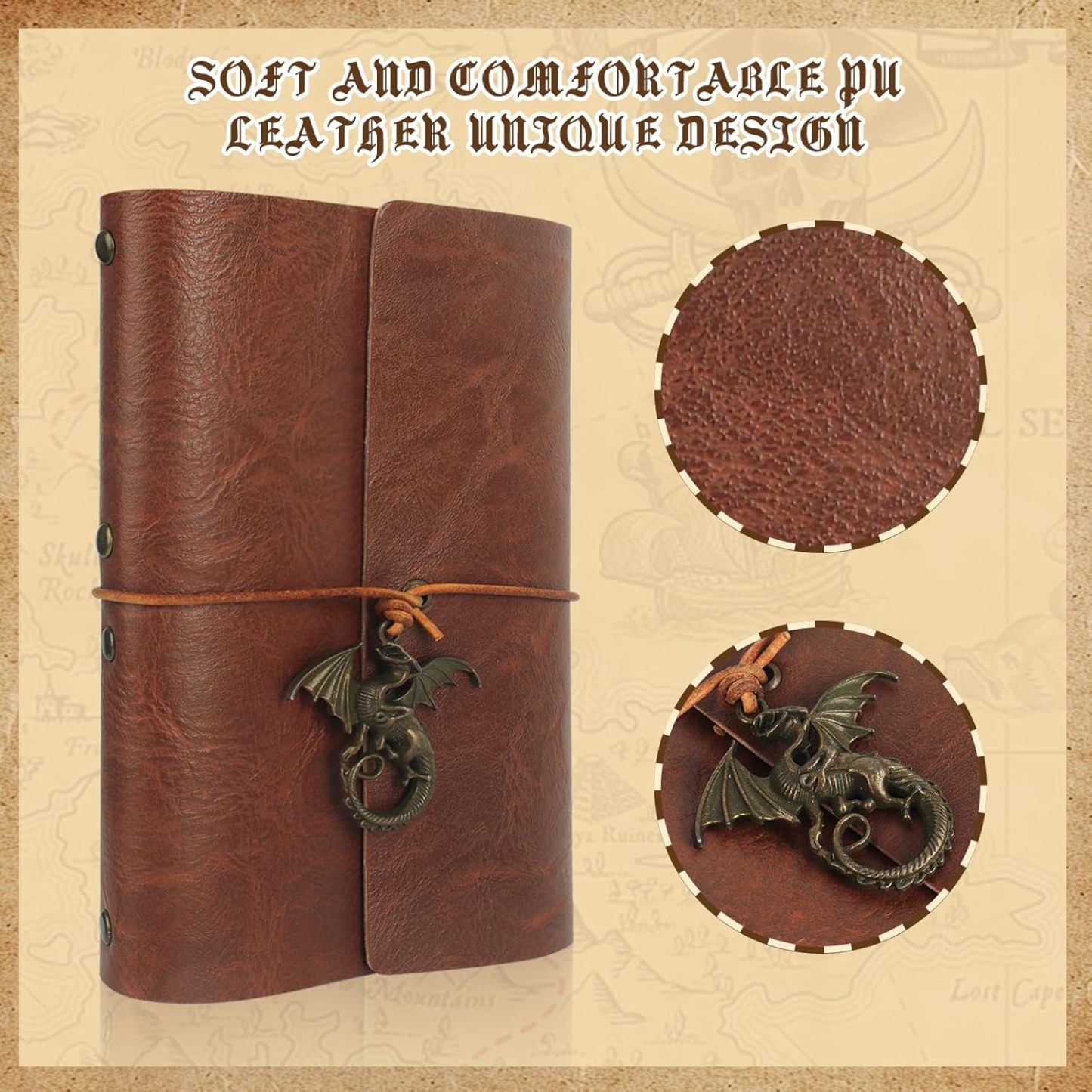 Spellbook Cards Holder DND RPG Pocket Spell Book & Reference Card Holder, Tome of Recollection TTRPG Gaming Accessories for Dungeons and Dragons Beginner Master (60 Poker-Size Player Cards Included)